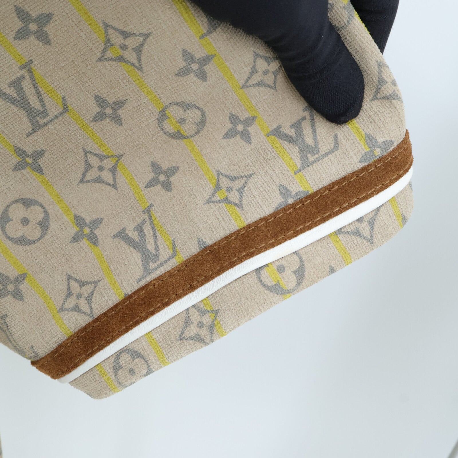 LOUIS VUITTON Leather Baseball Shirt 上衣