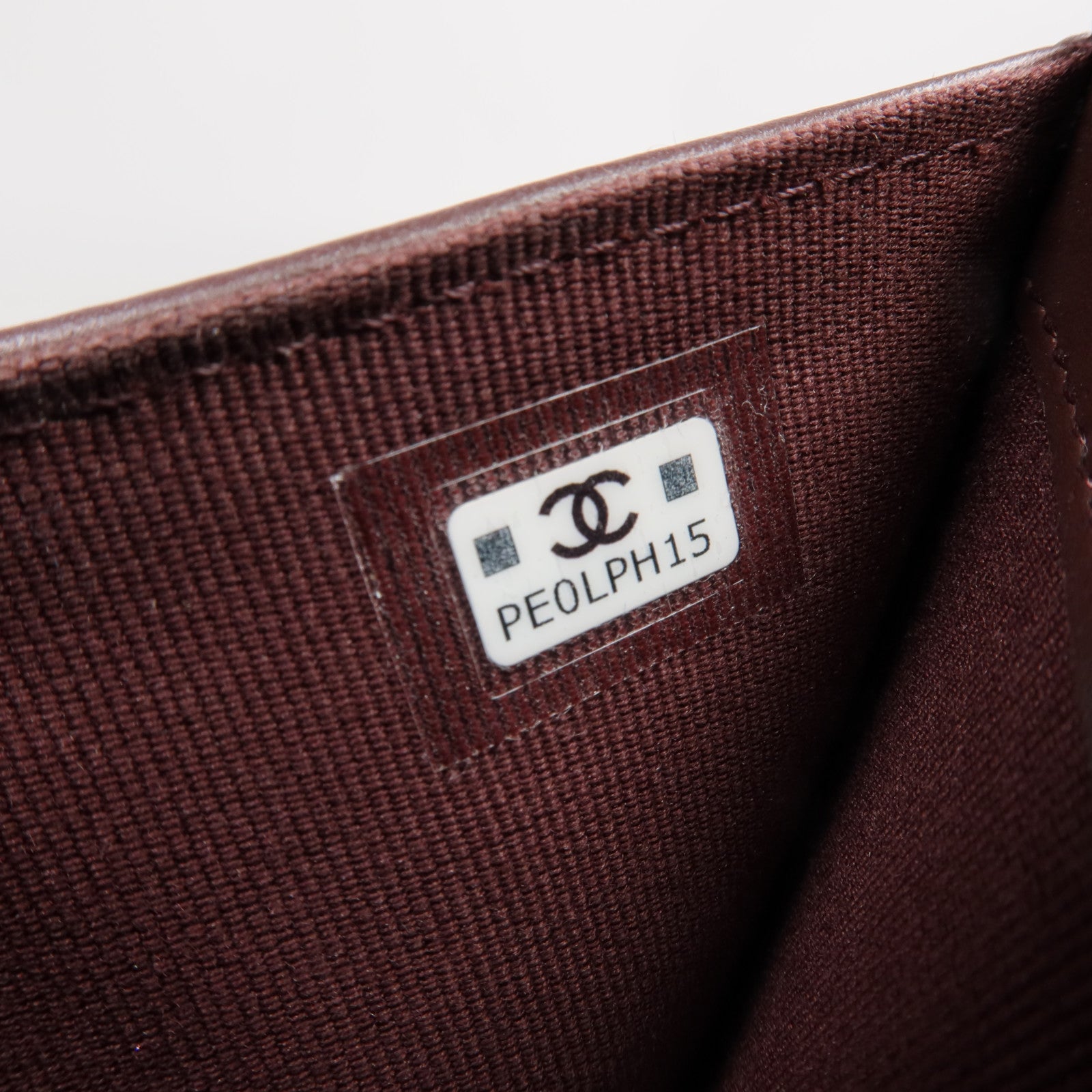 CHANEL 牛皮皮革Wallet銀扣錢包
