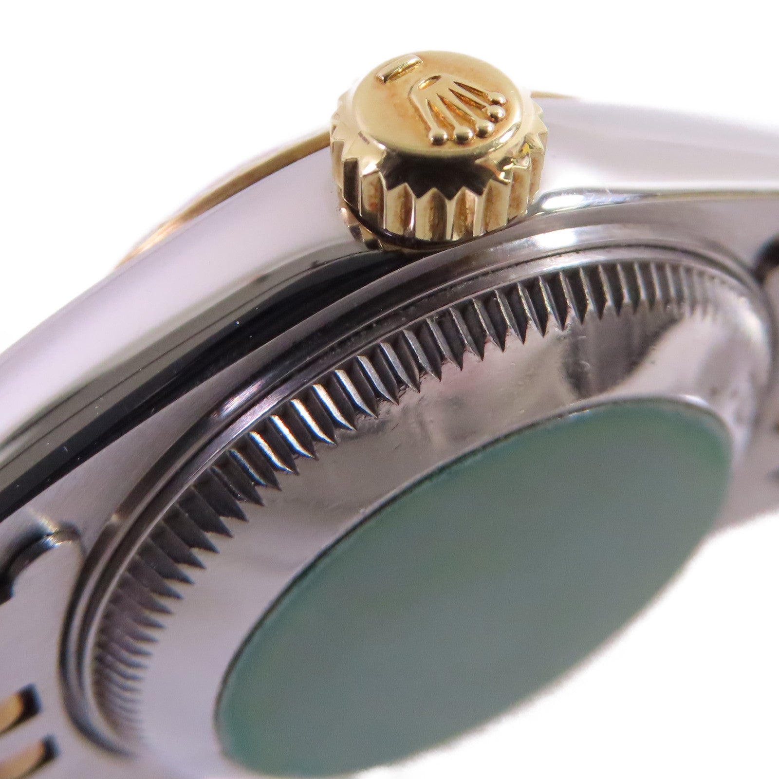 ROLEX Datejust 26mm Watch不鏽鋼/18K黃金自動機芯手錶淺粉紅色