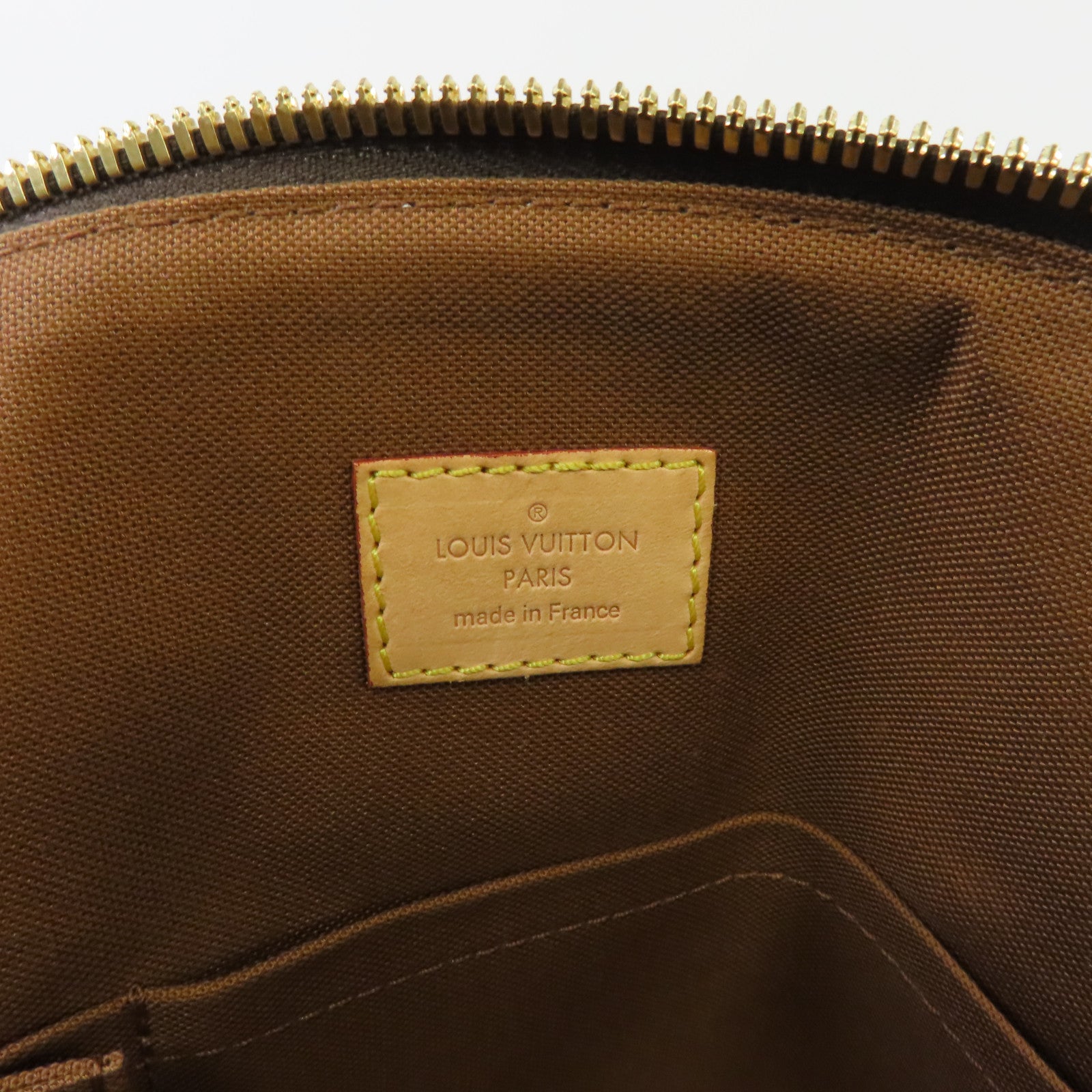 LOUIS VUITTON Monogram Tivoli GM金扣手挽袋啡色