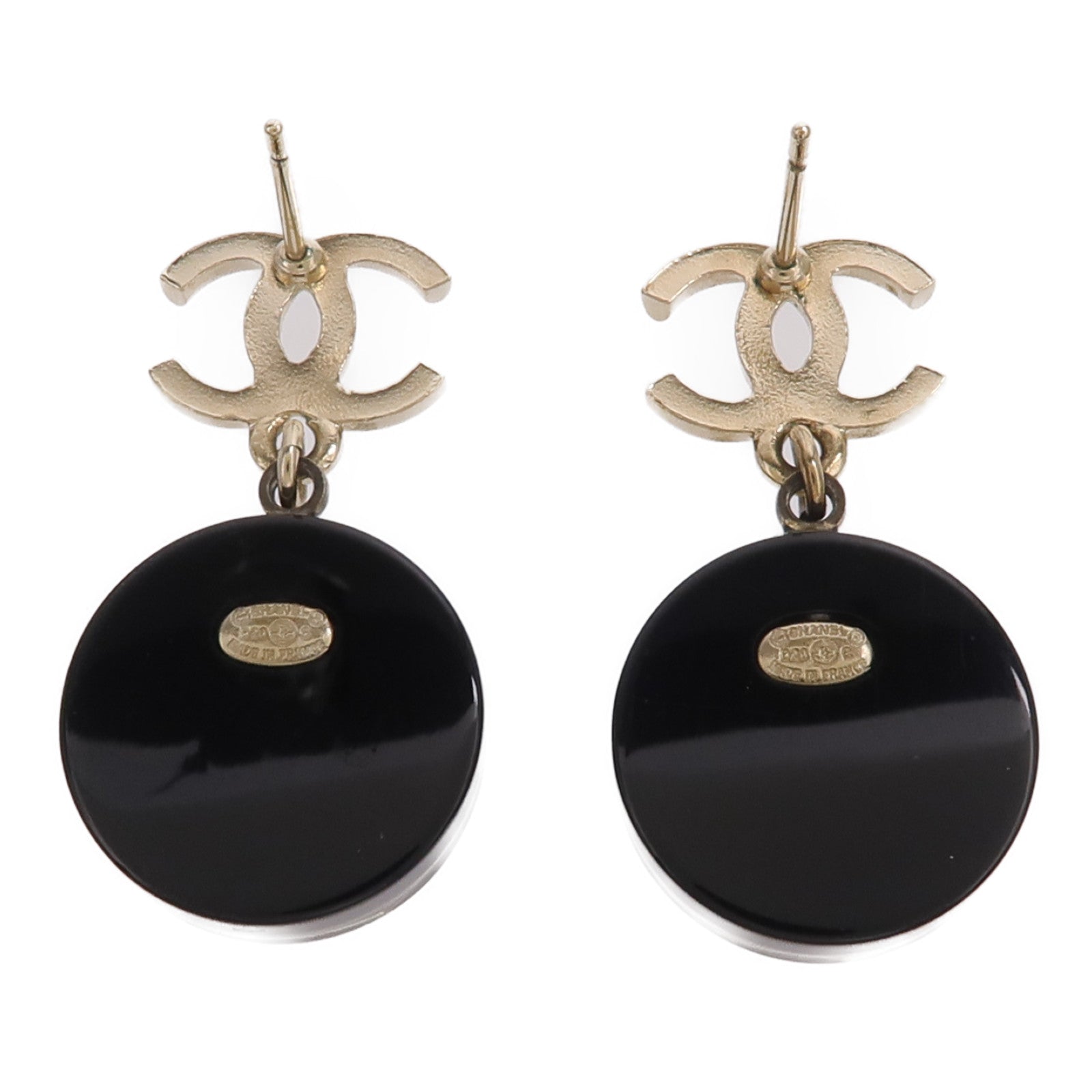 CHANEL PVC/金屬Earrings耳環