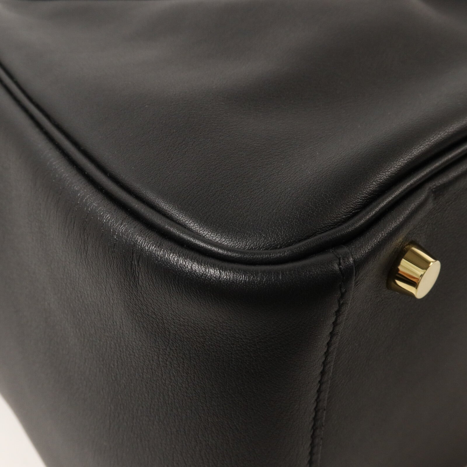HERMES Swift皮革Lindy 30手挽肩背兩用袋Noir
