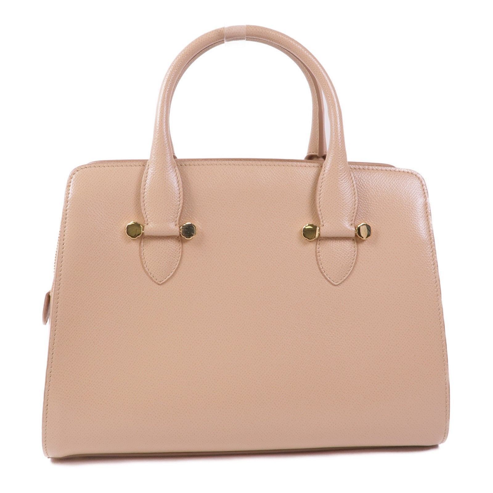 Salvatore Ferragamo 牛皮皮革2 Way Shoulder Bag金扣手挽肩背兩用袋