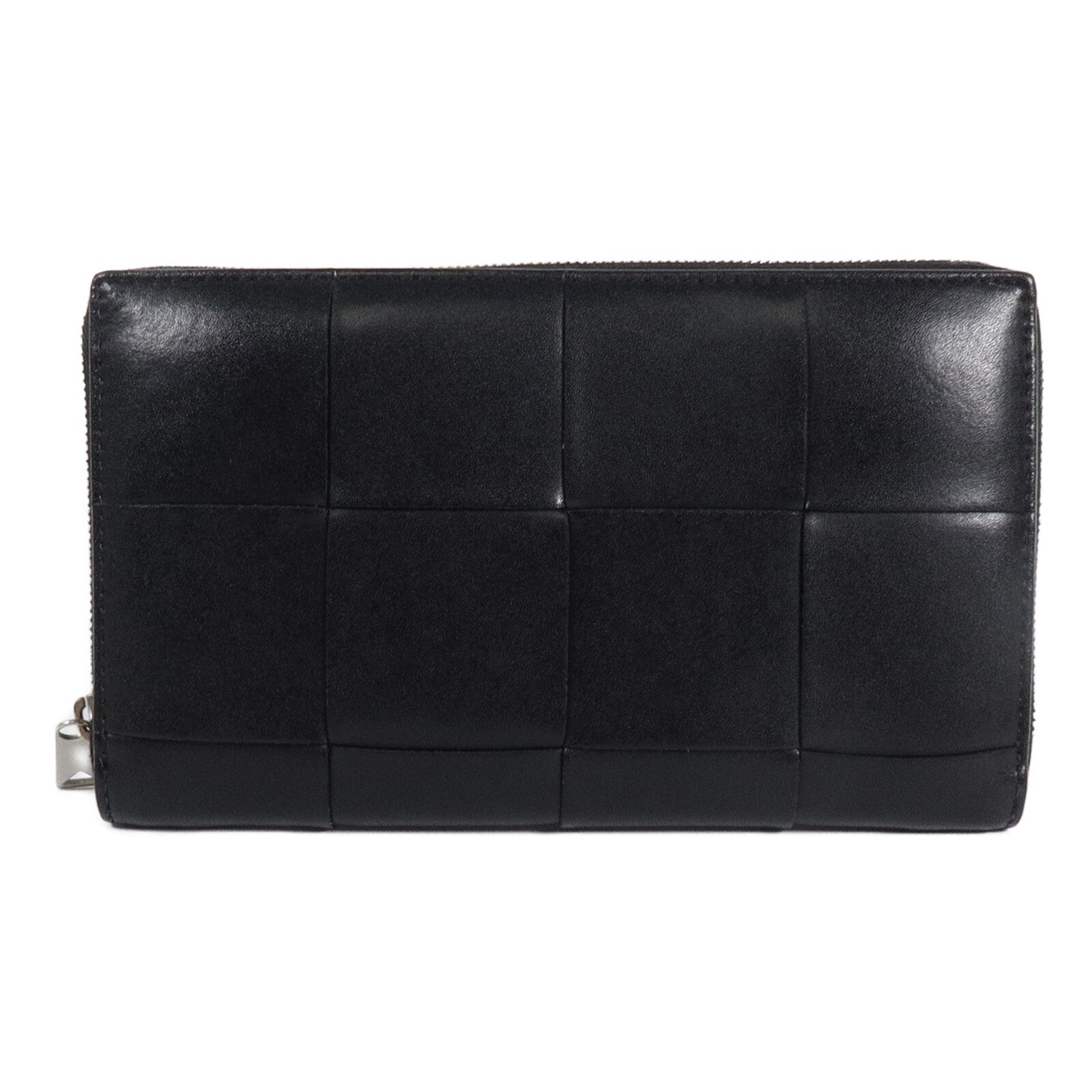 BOTTEGA VENETA 織紋皮革Cassette Zip Around Wallet長錢包