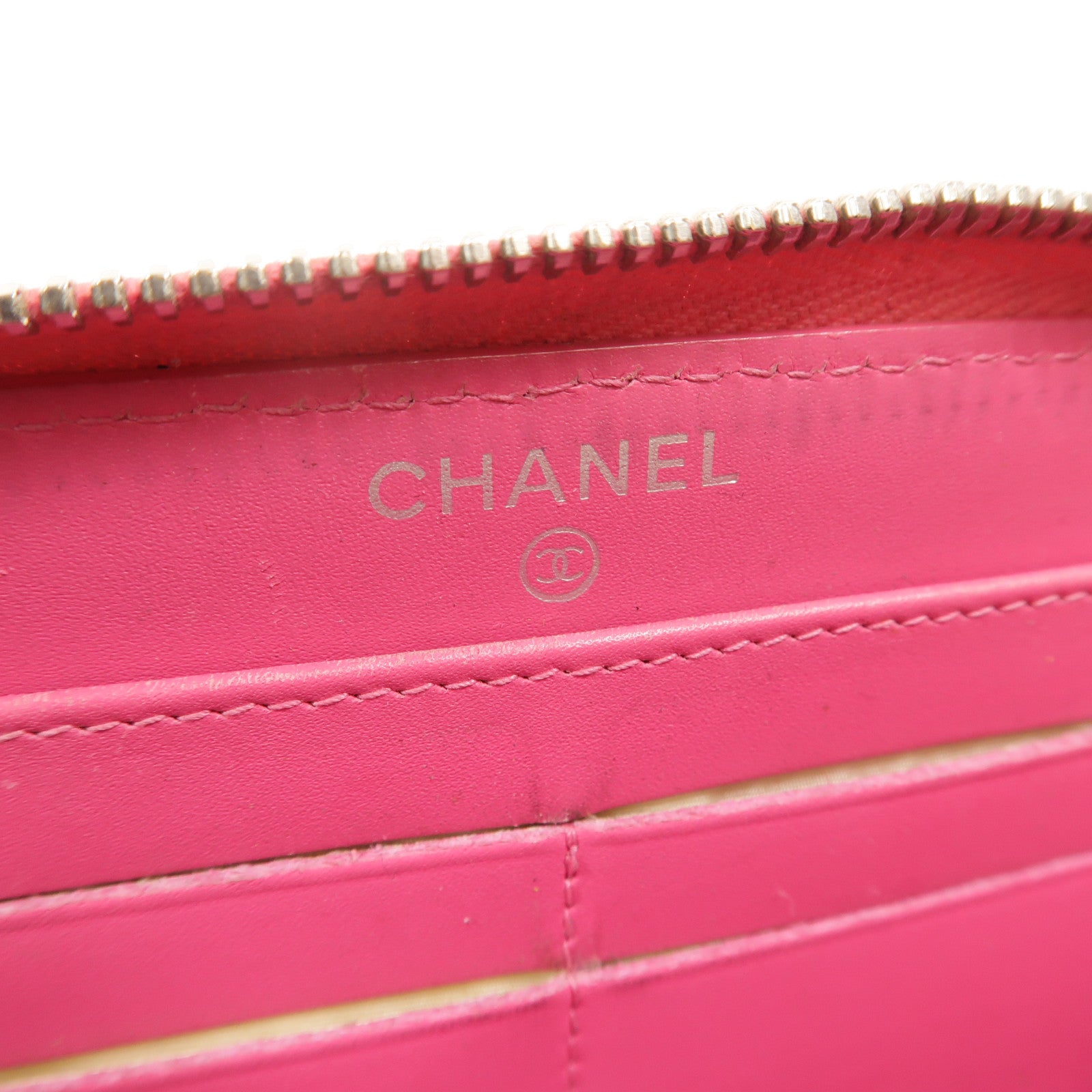 CHANEL 牛皮皮革Long Wallet長錢包