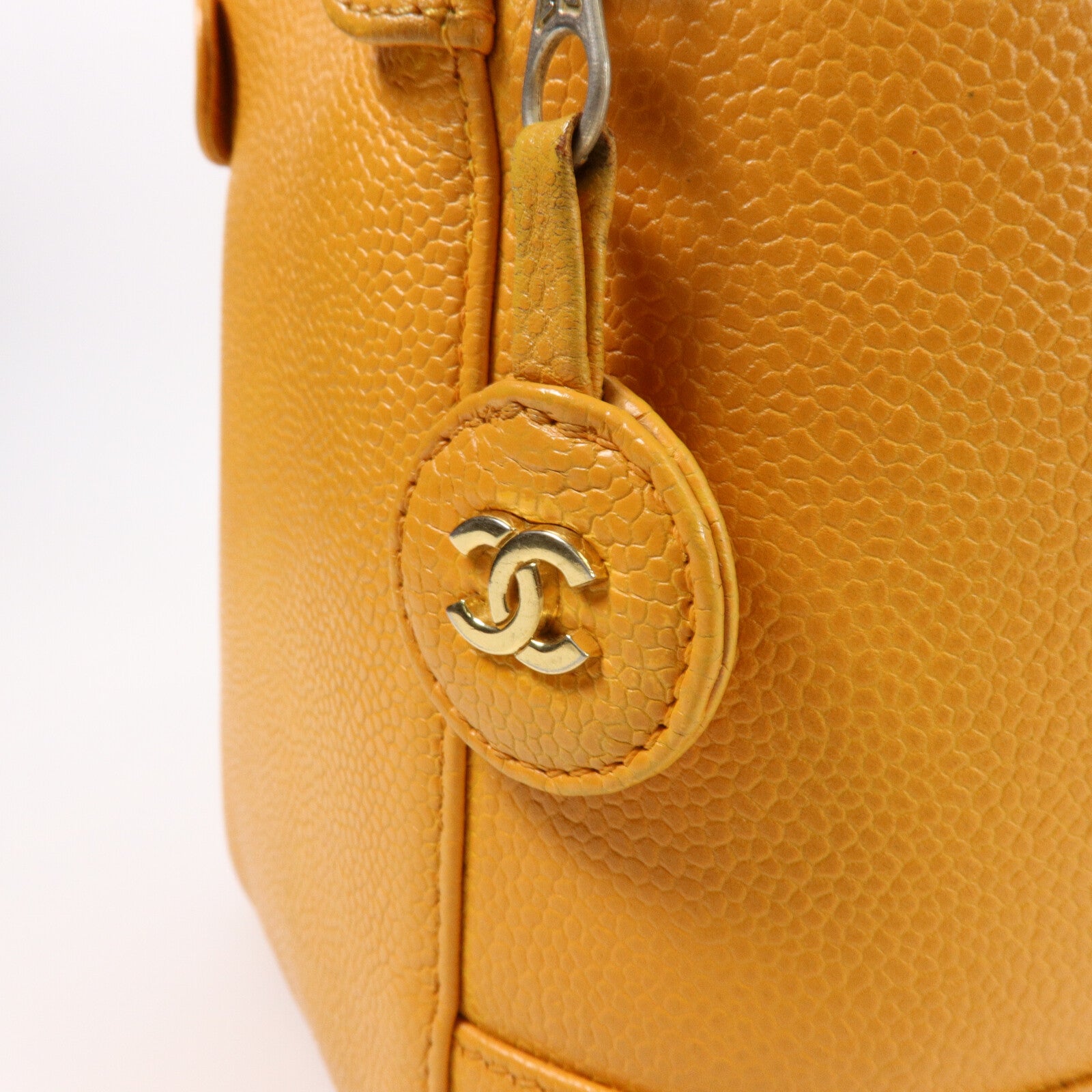 CHANEL 牛皮皮革Vanity Case手挽袋