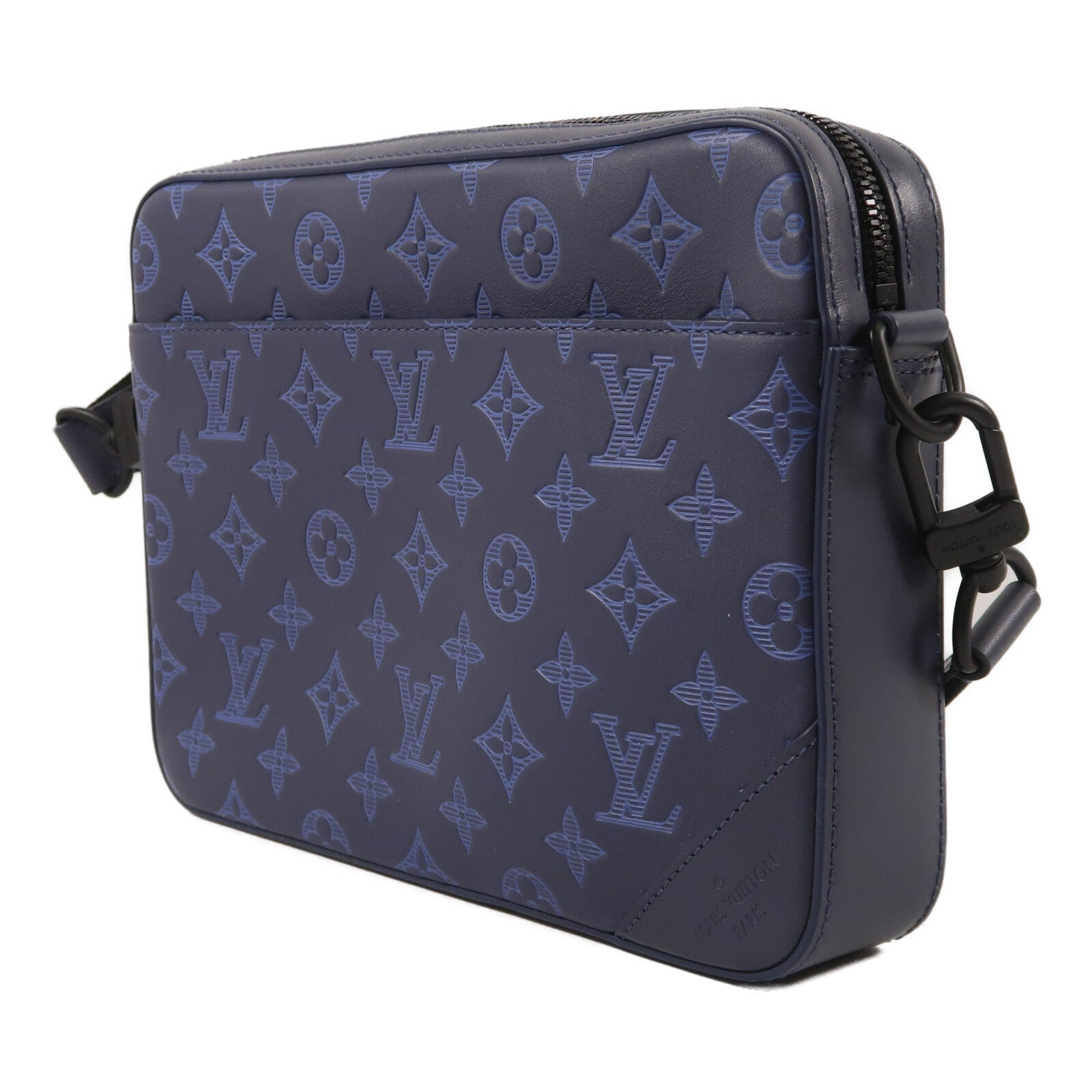 LOUIS VUITTON Monogram Shadow Duo Messenger肩背袋