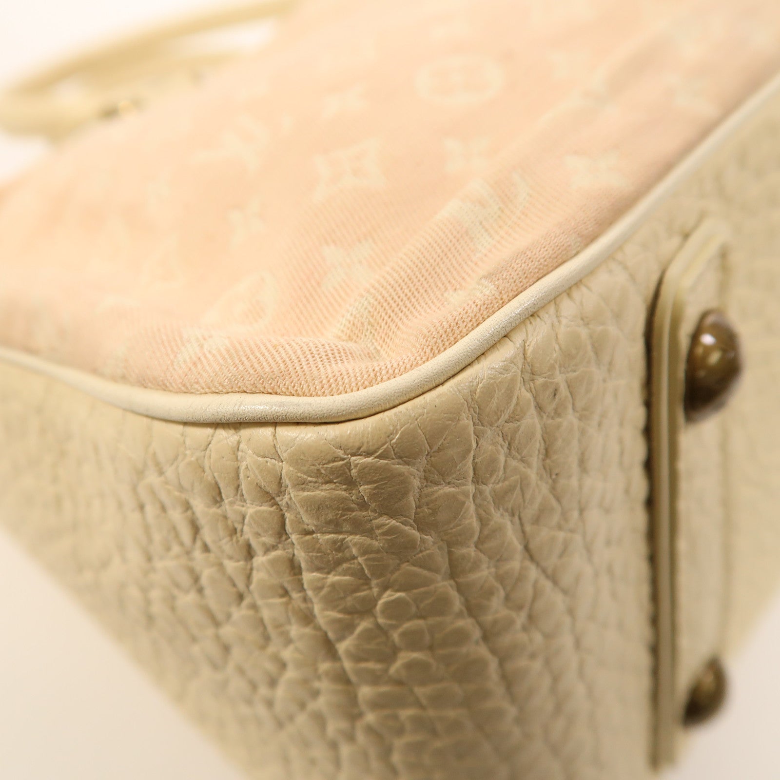 LOUIS VUITTON 【激減優惠】Monogram Mini Lin Trapeze GM金扣手挽袋