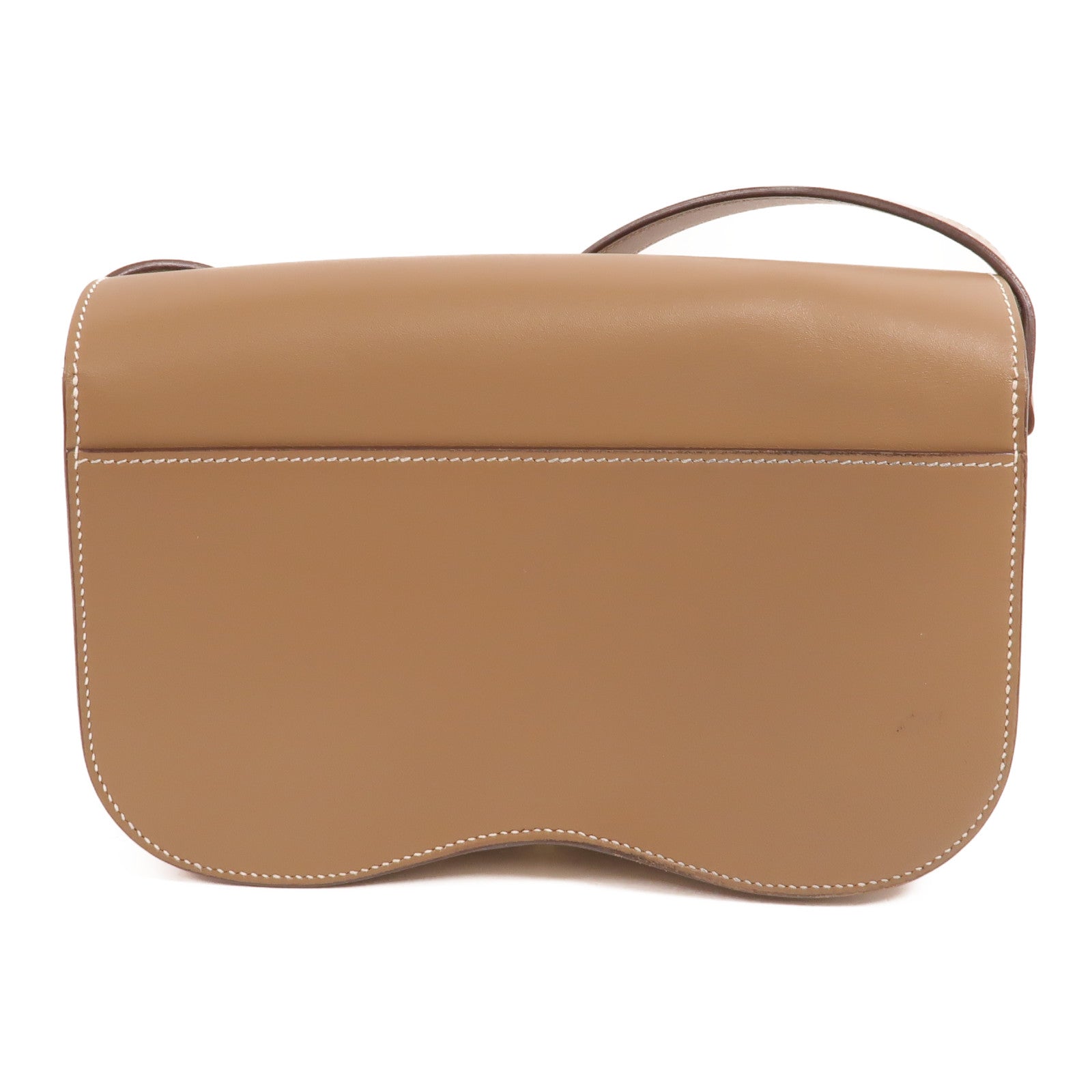 HERMES Swift皮革Della Cavalleria Elan肩背袋Etoupe