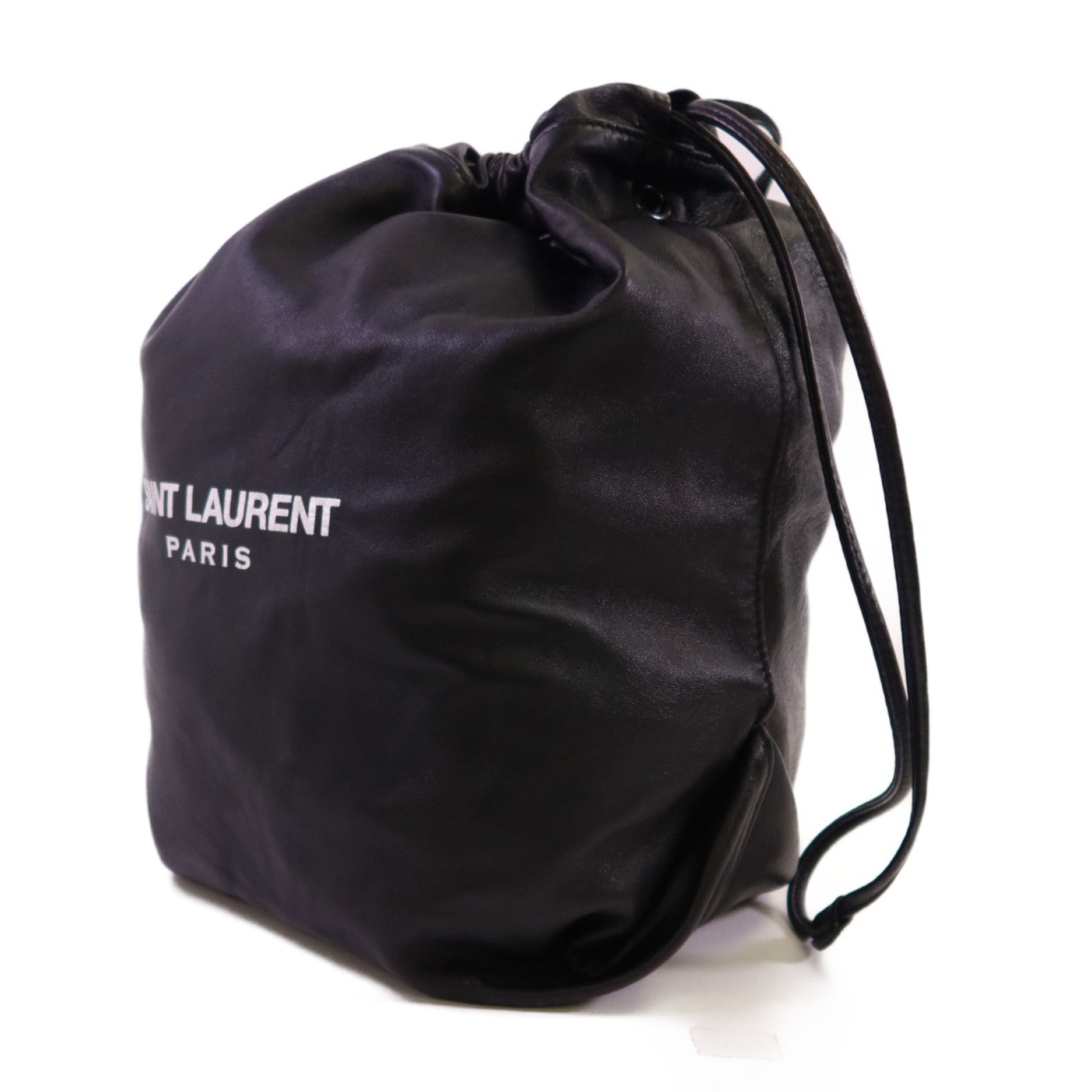 YVES SAINT LAURENT 羊皮皮革Teddy鏈帶肩背袋