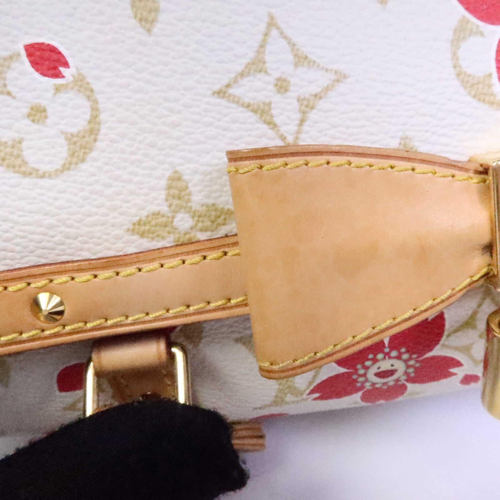 LOUIS VUITTON Monogram LVxMurakami Cherry Blossom Papillon手挽袋