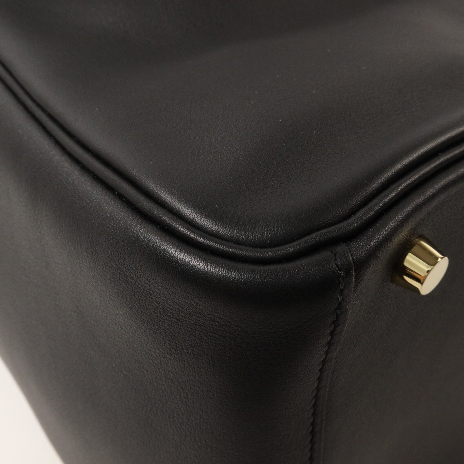 HERMES Swift皮革Lindy 30手挽肩背兩用袋Noir