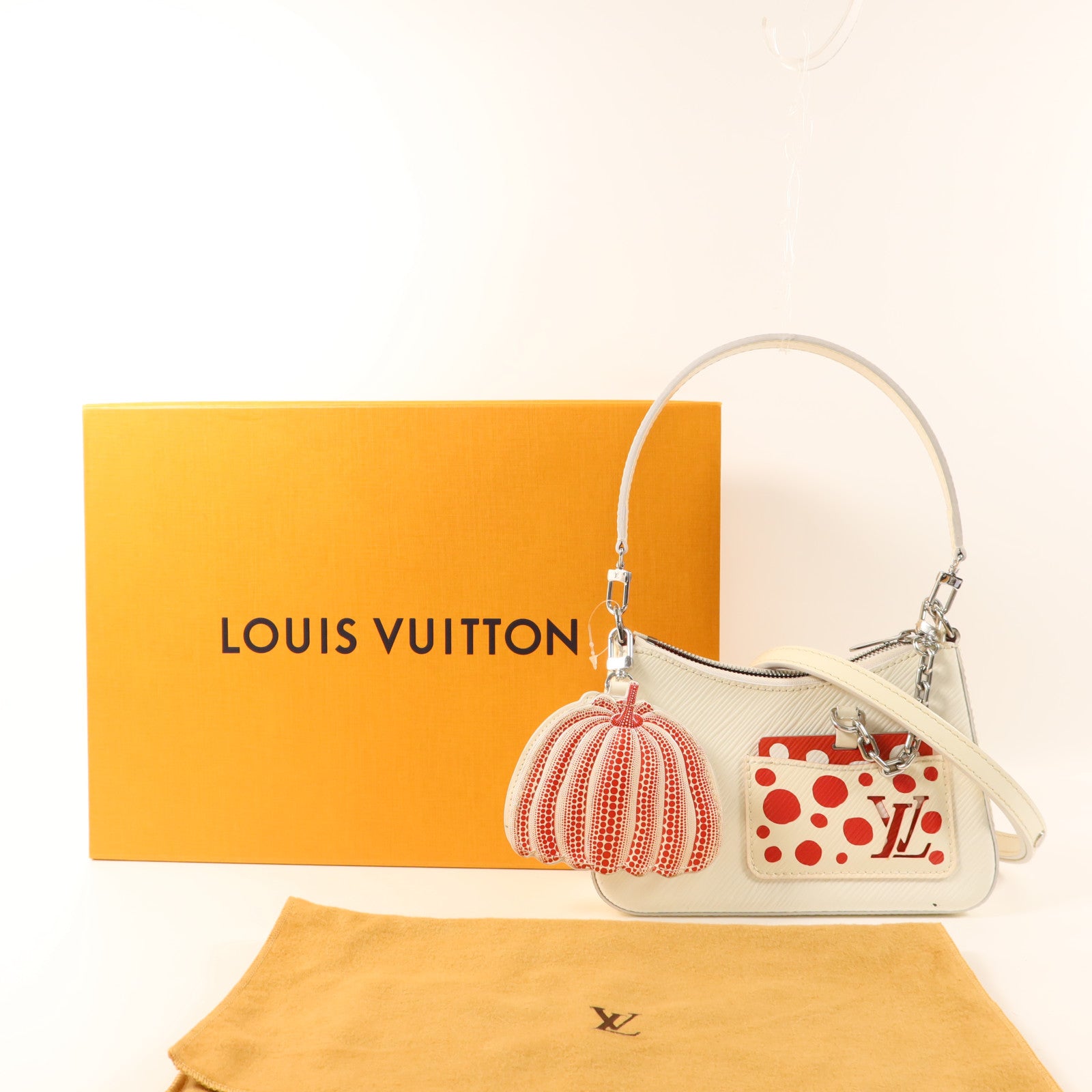 LOUIS VUITTON Epi LVxYK Marellini銀扣手挽肩背兩用袋