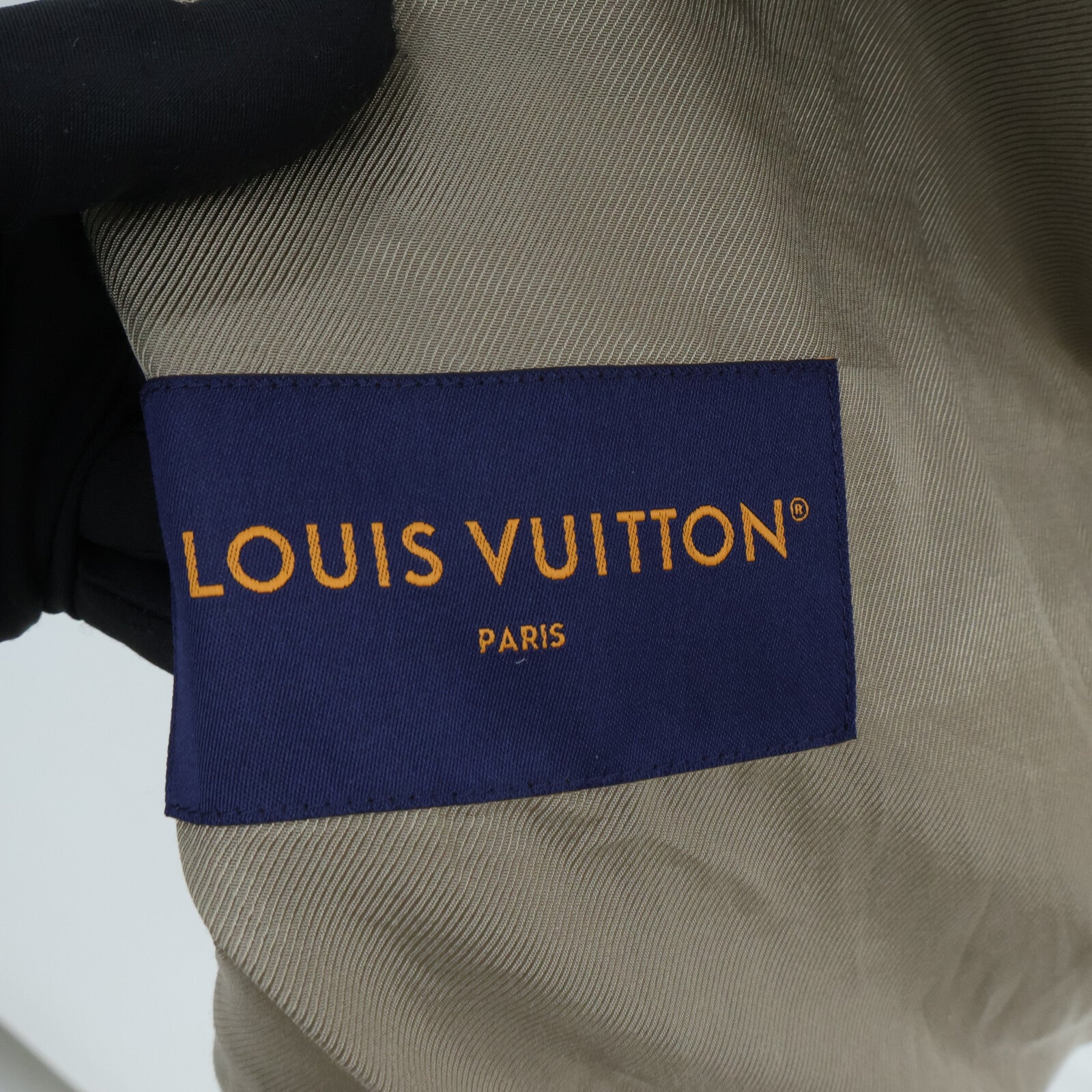 LOUIS VUITTON Leather Baseball Shirt 上衣