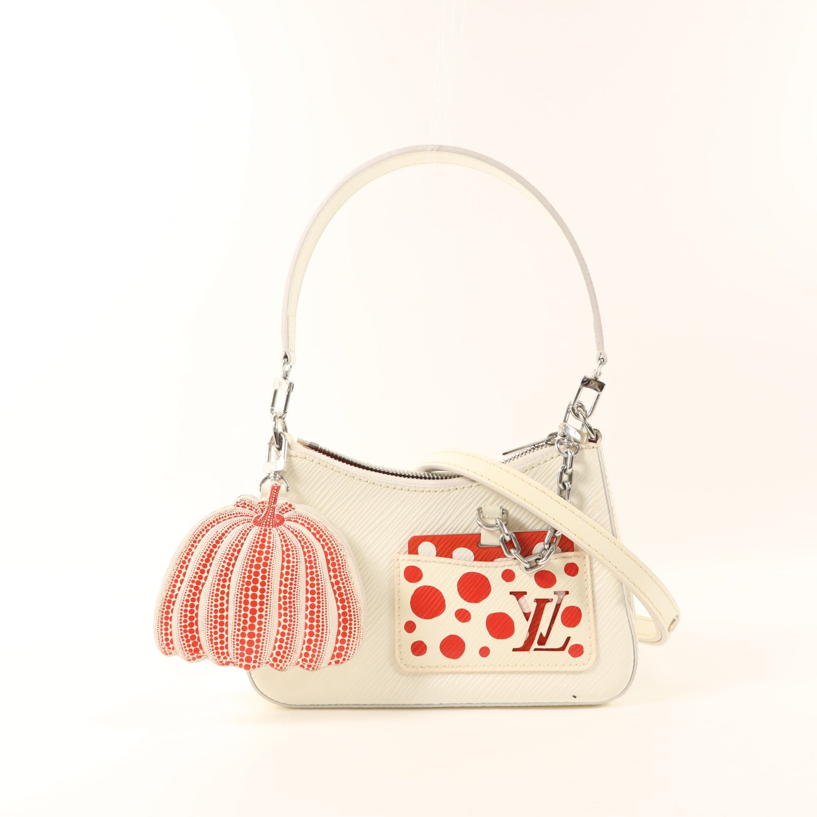 LOUIS VUITTON Epi LVxYK Marellini銀扣手挽肩背兩用袋