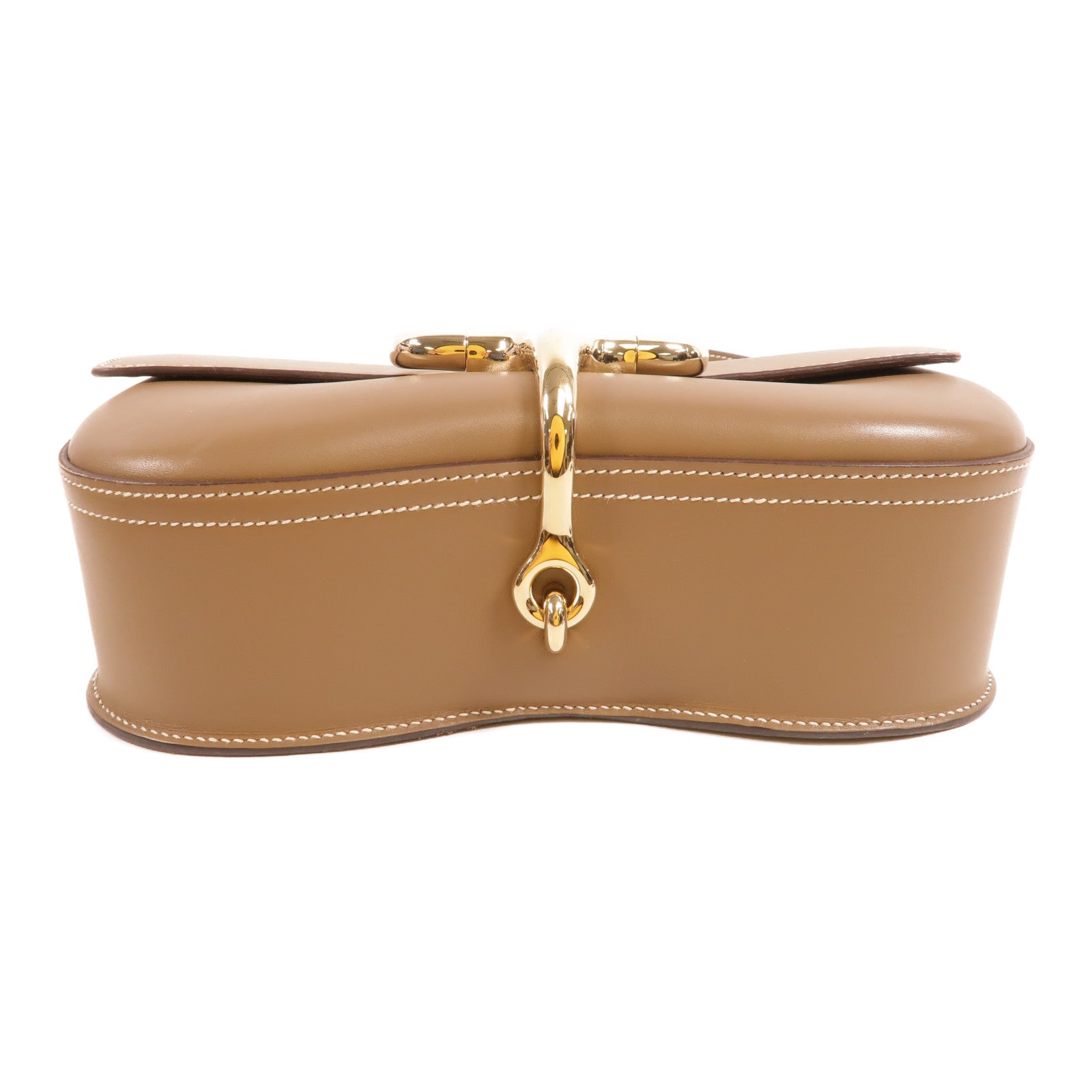 HERMES Swift皮革Della Cavalleria Elan肩背袋Etoupe