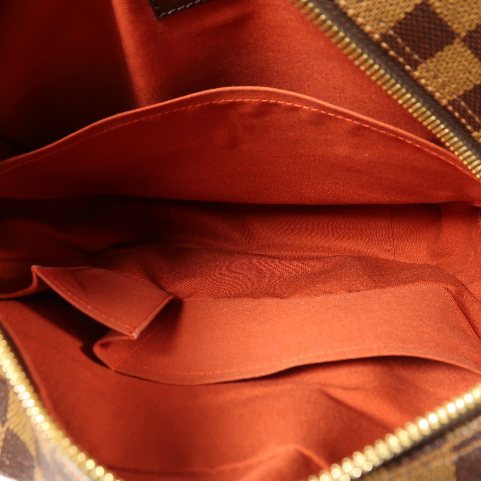 LOUIS VUITTON Damier Oraf GM金扣肩背袋