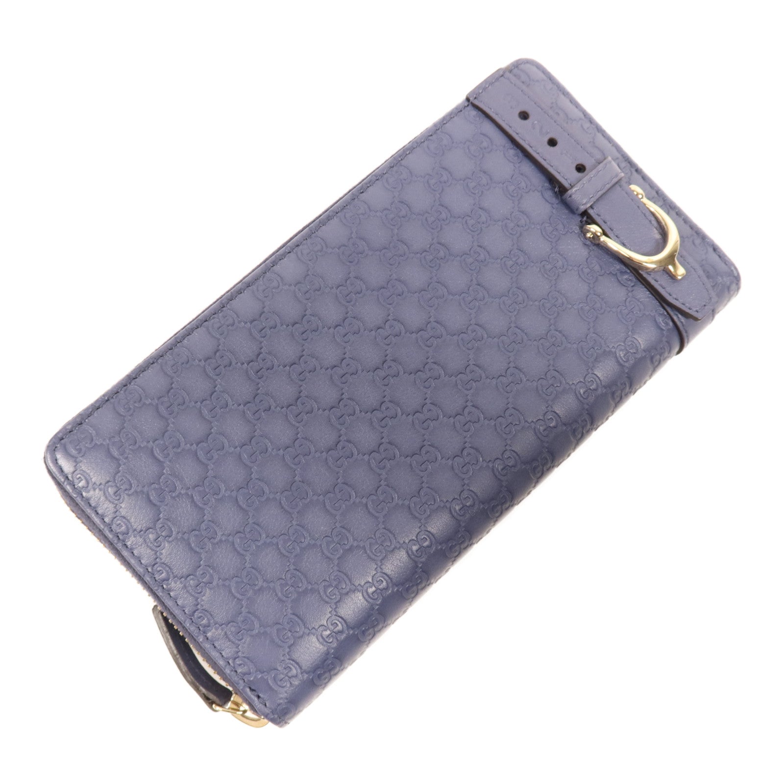 GUCCI 牛皮皮革Long Wallet金扣長錢包