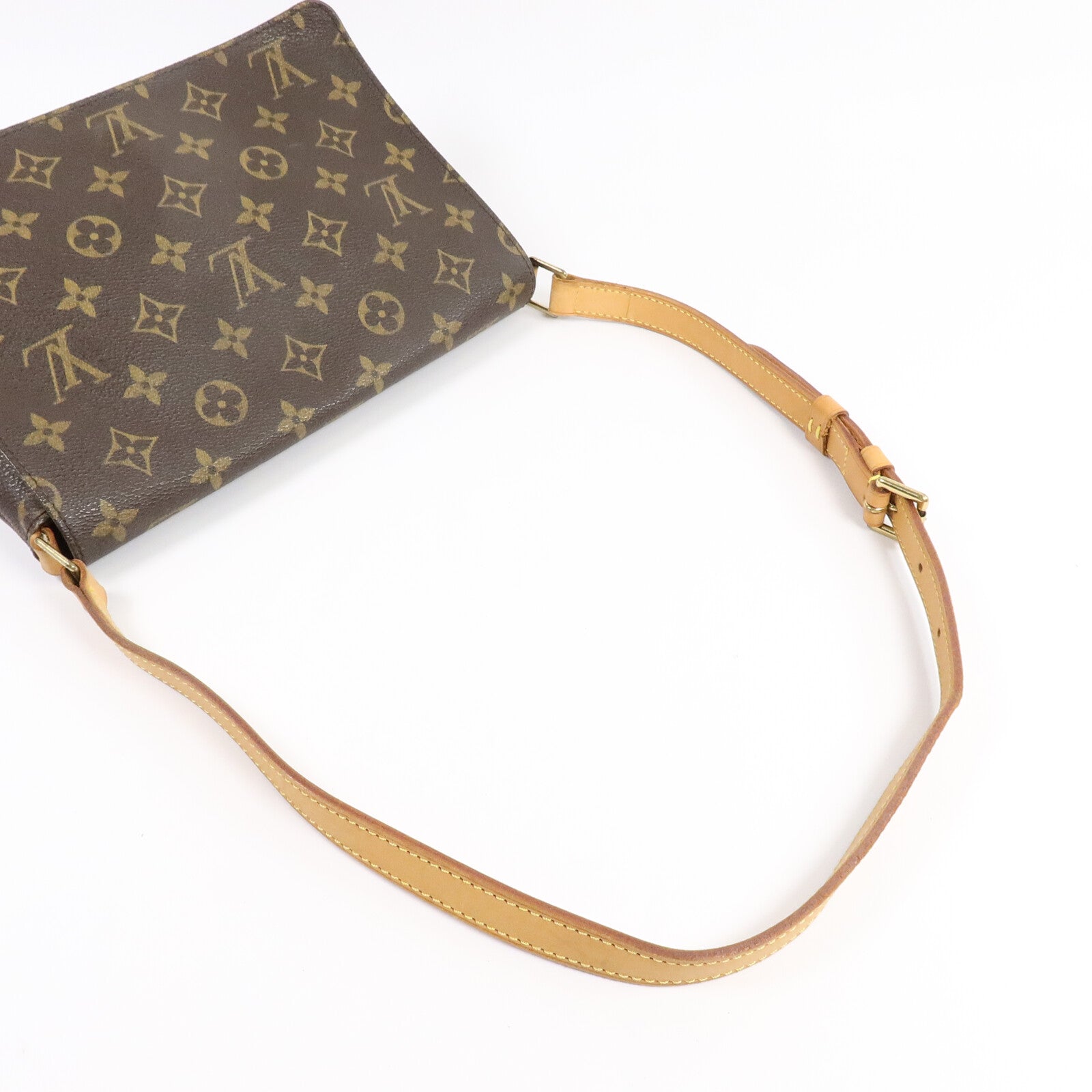 LOUIS VUITTON Monogram Musette Tango Short金扣肩背袋