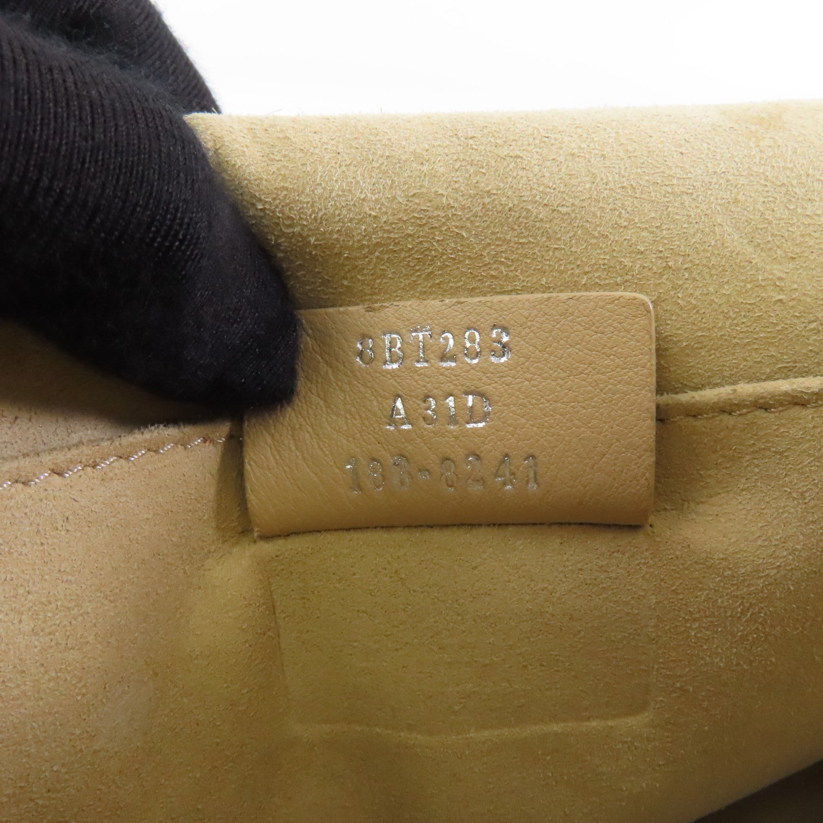 FENDI 【激減優惠】牛皮皮革2way Shoulder Bag銀扣手挽肩背兩用袋白色