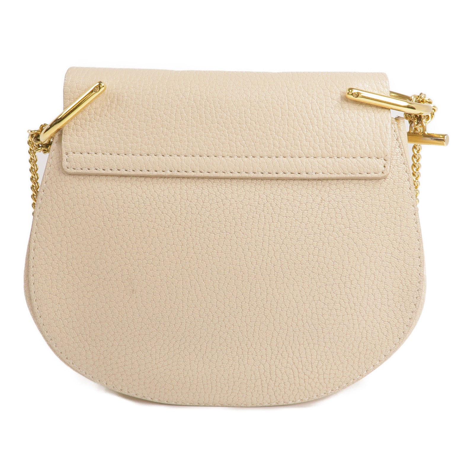 Chloe 牛皮皮革金扣鏈帶肩背袋