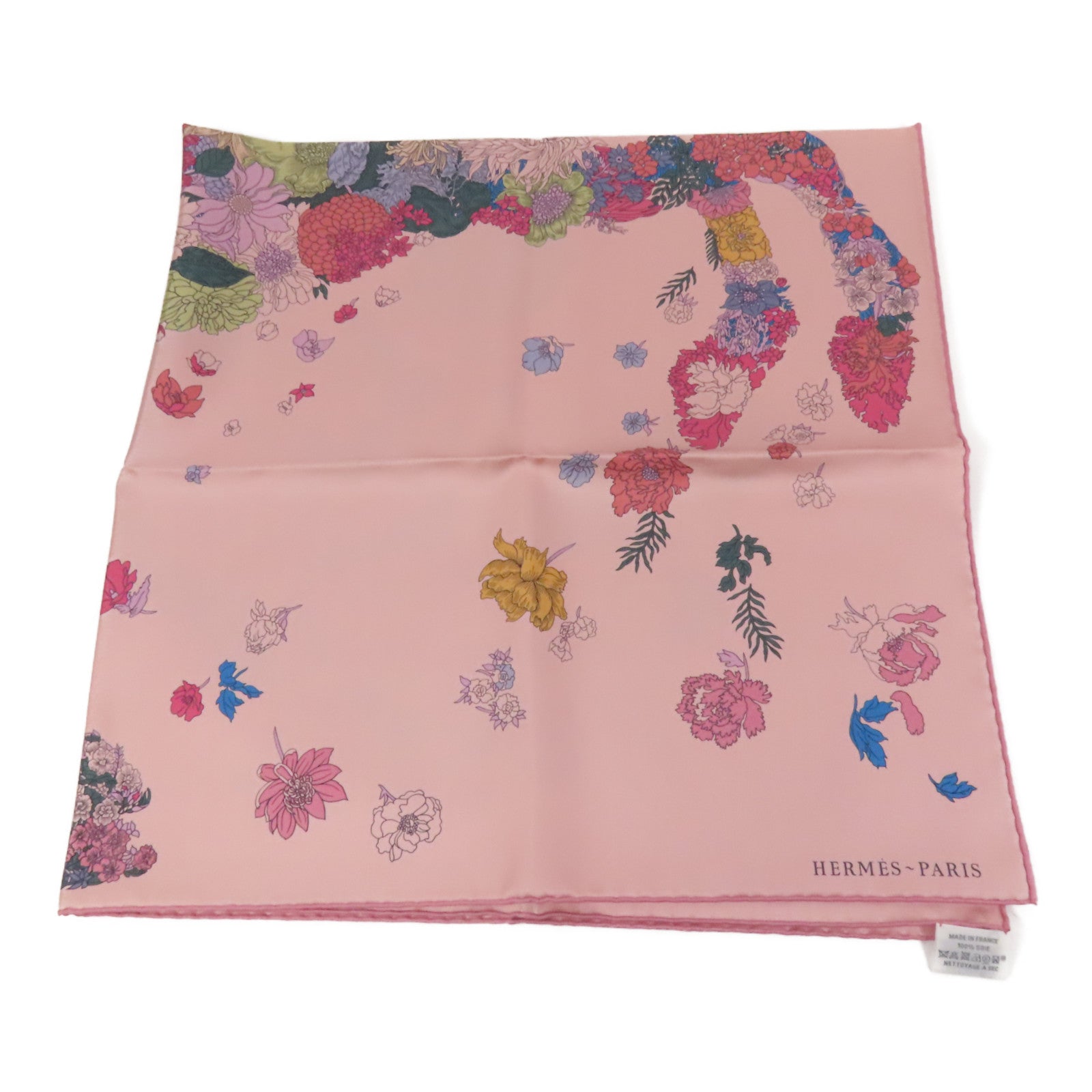 HERMES 絲質Scarf 90X90絲巾