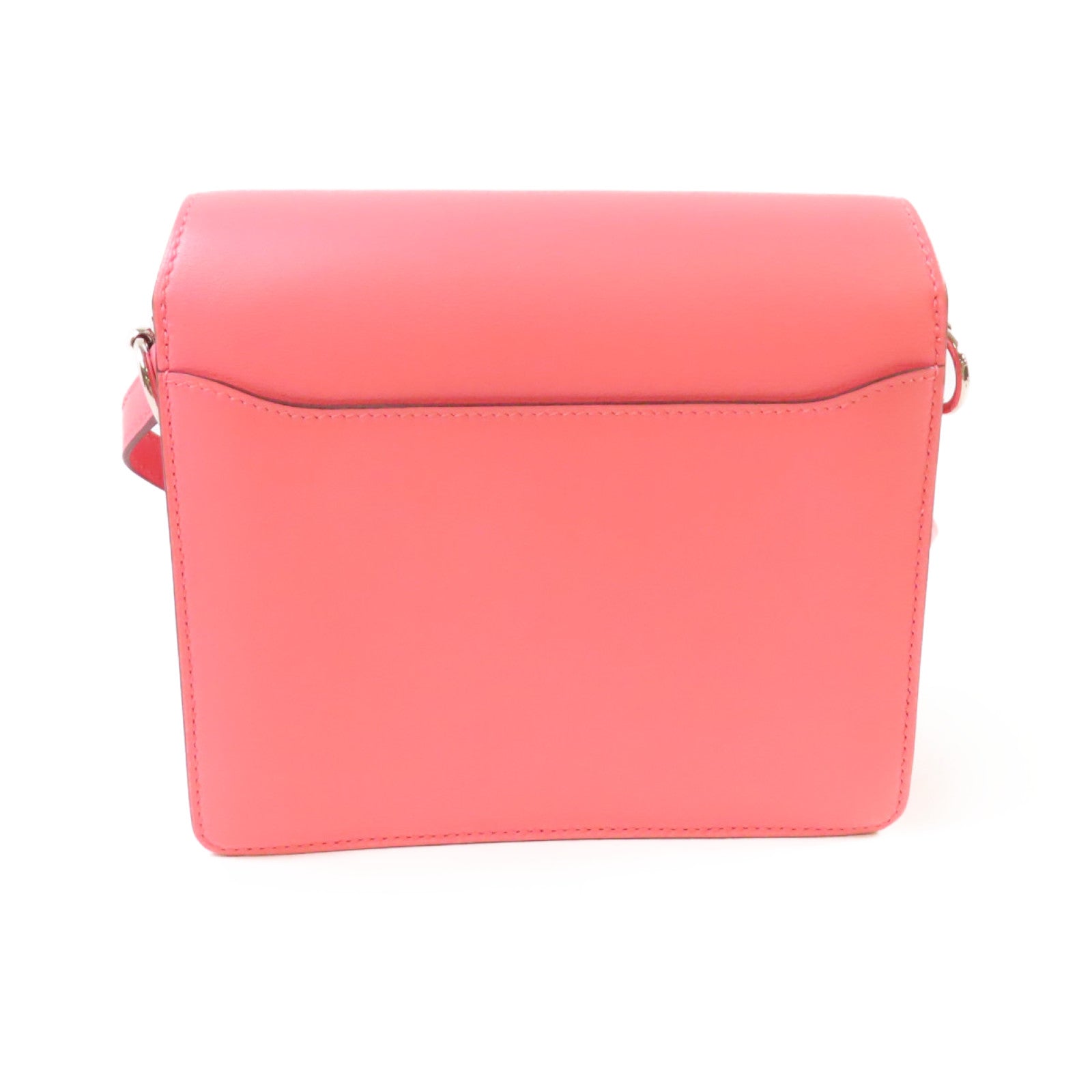 HERMES Swift皮革Mini Roulis Shoulder Bag銀扣肩背袋8W Rose Azalee/玫瑰杜鵑粉色