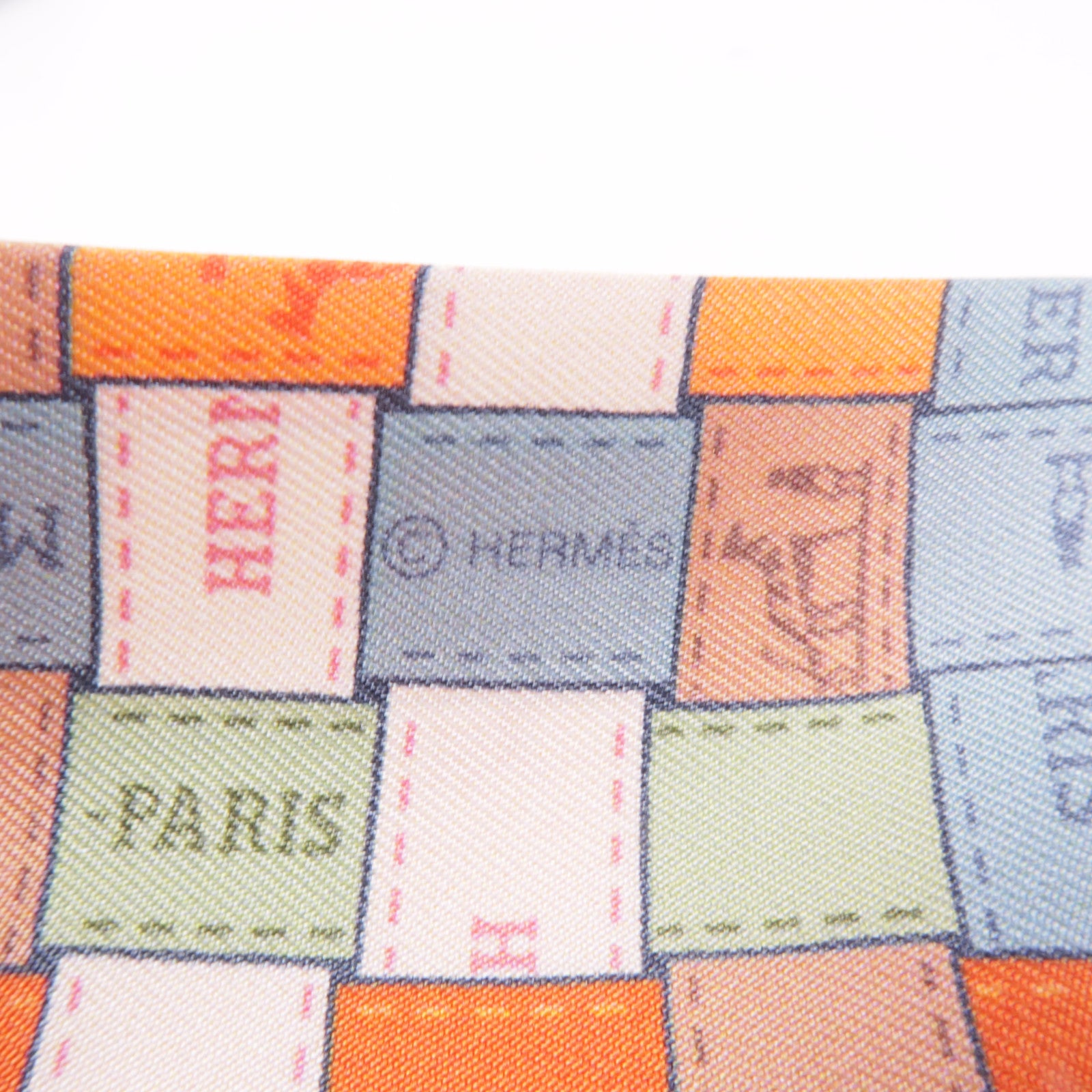HERMES 絲質Twilly絲巾