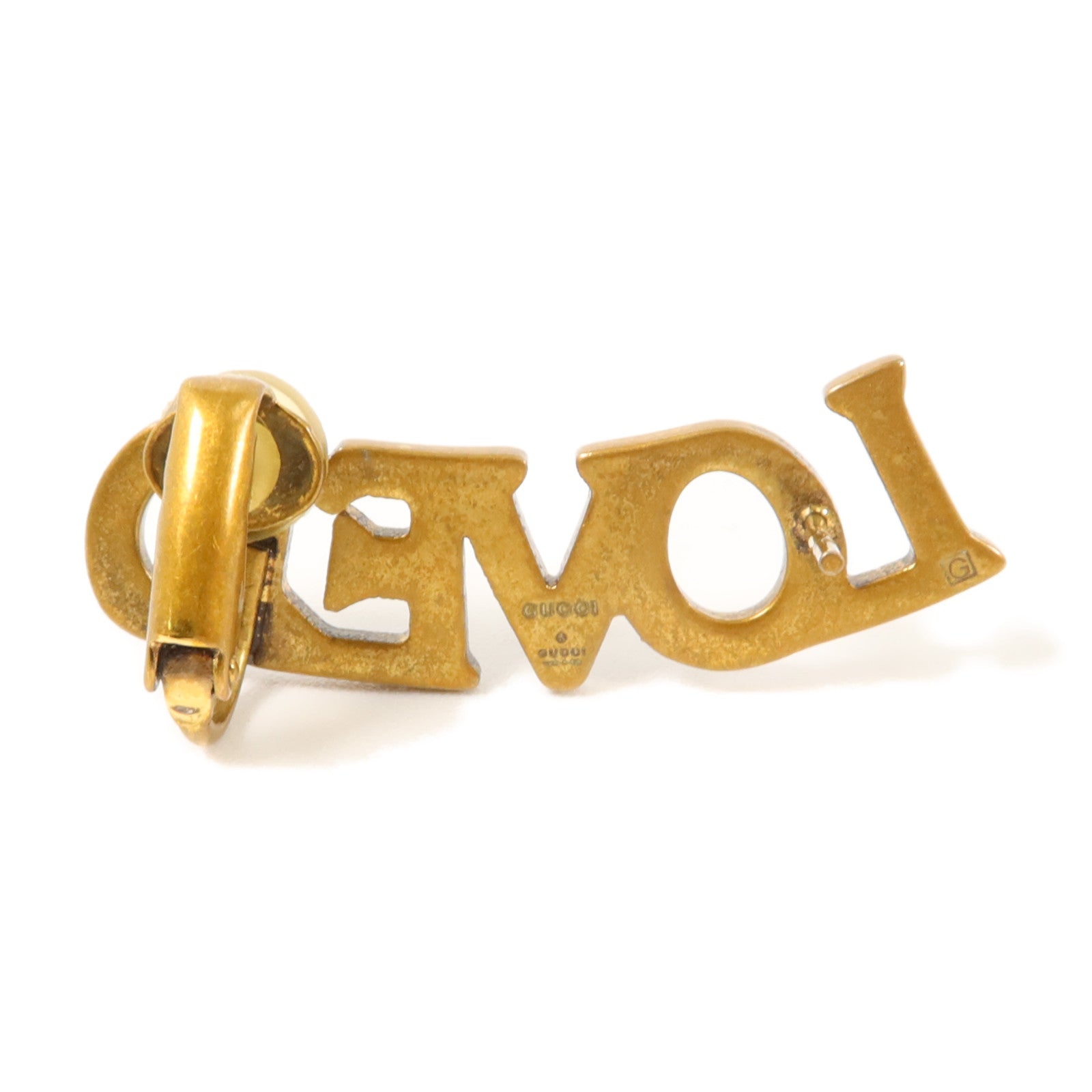 GUCCI 金屬Loved Pierced Ear Cuff耳環