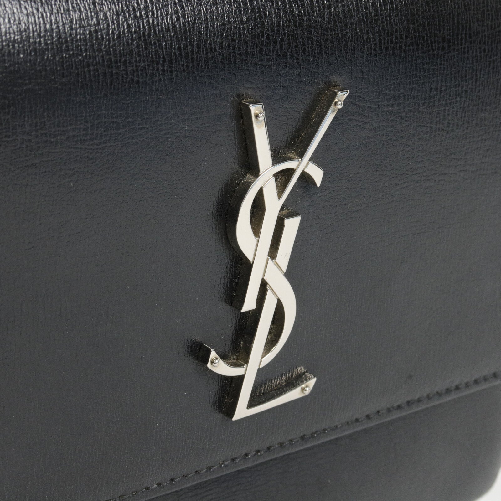 SAINT LAURENT 牛皮皮革Sunset Medium鏈帶肩背袋