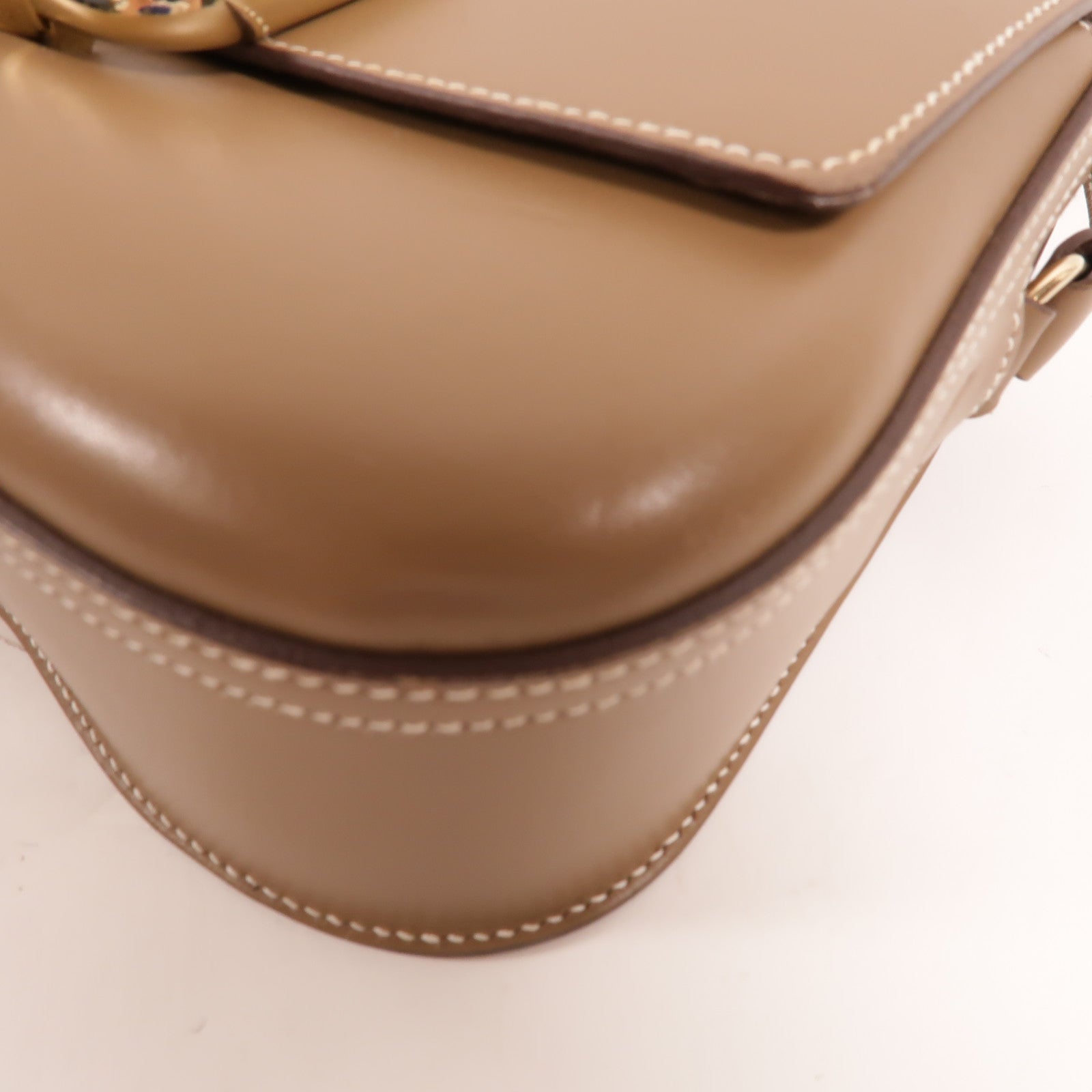 HERMES Swift皮革Della Cavalleria Elan肩背袋Etoupe