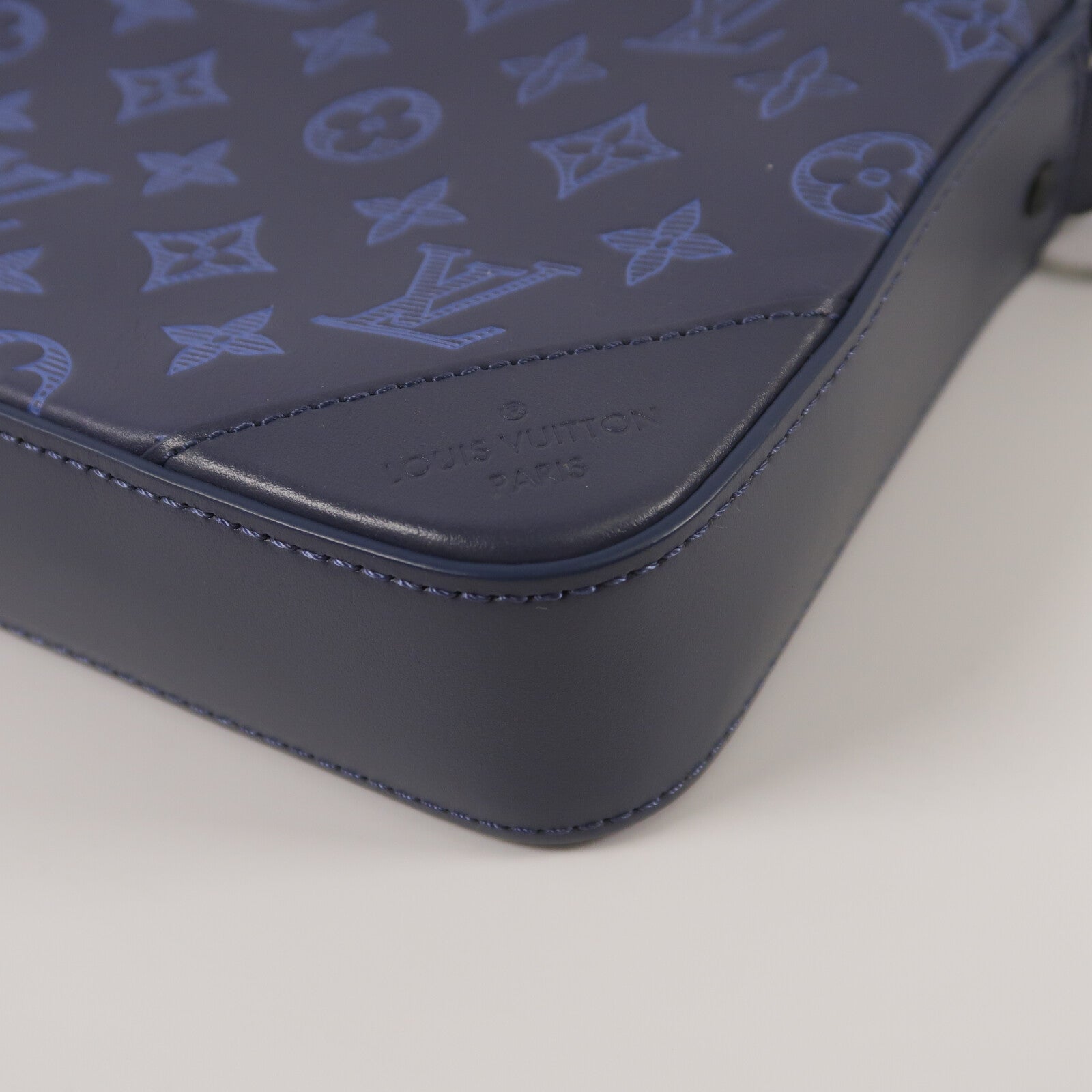 LOUIS VUITTON Monogram Shadow Duo Messenger肩背袋