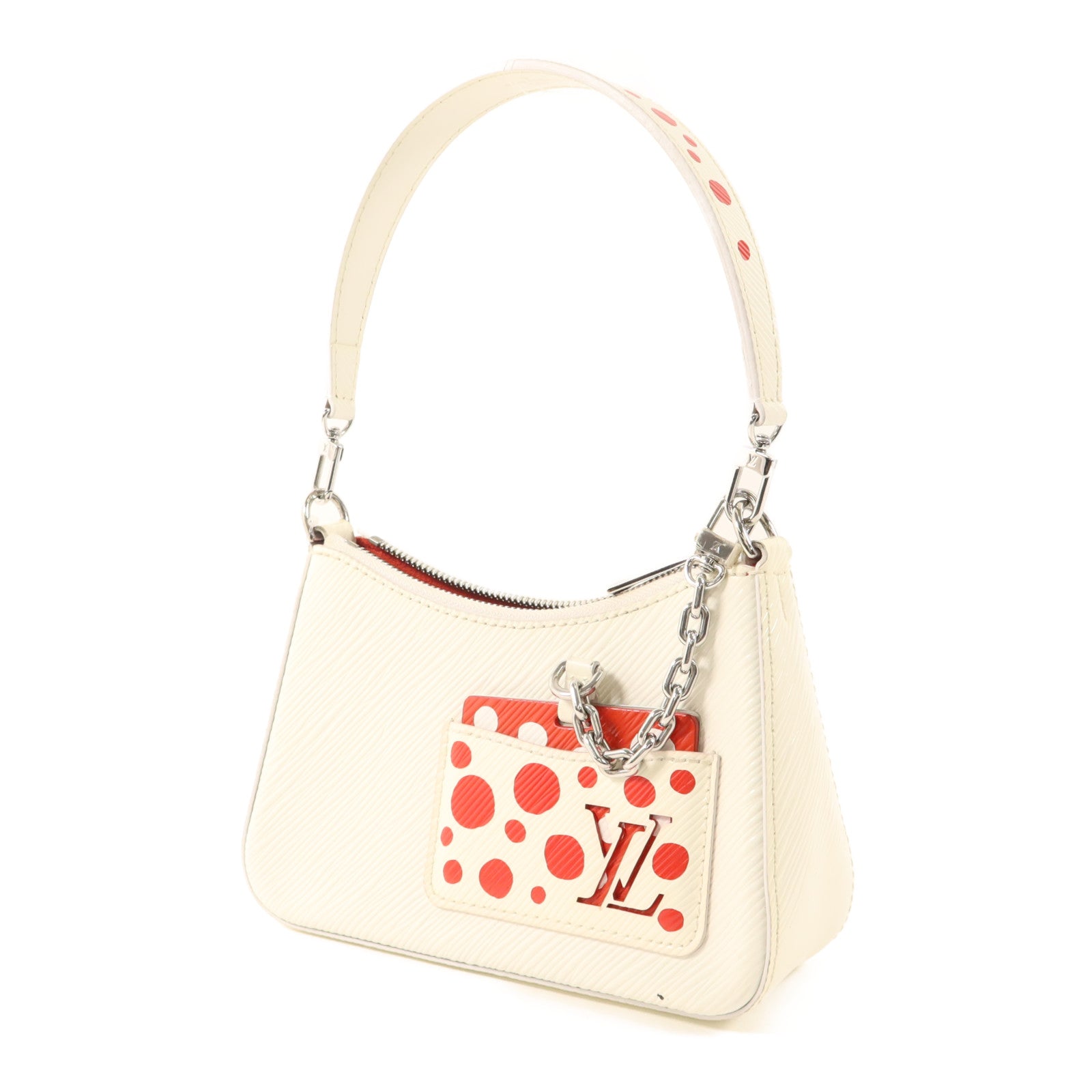 LOUIS VUITTON Epi LVxYK Marellini銀扣手挽肩背兩用袋