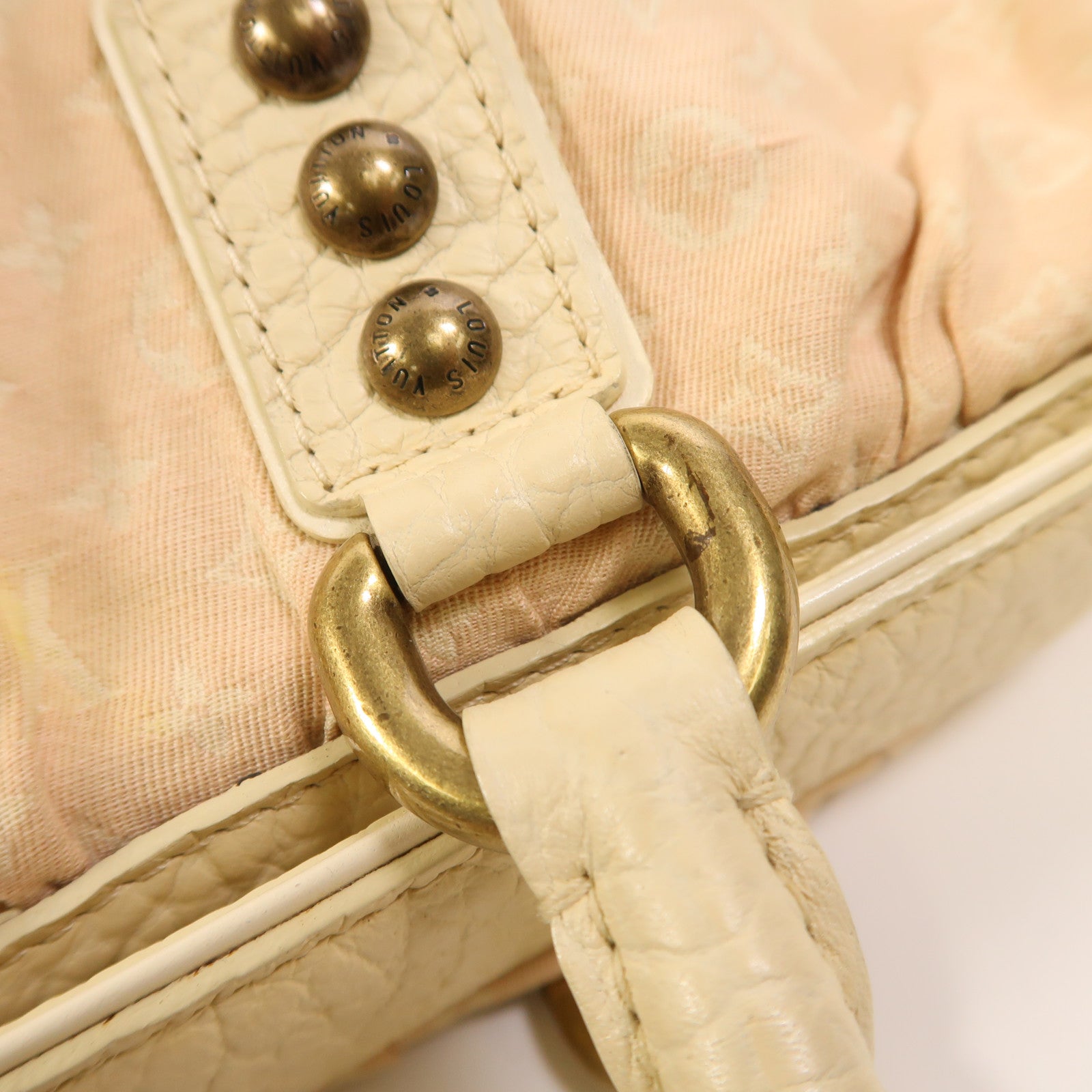 LOUIS VUITTON 【激減優惠】Monogram Mini Lin Trapeze GM金扣手挽袋