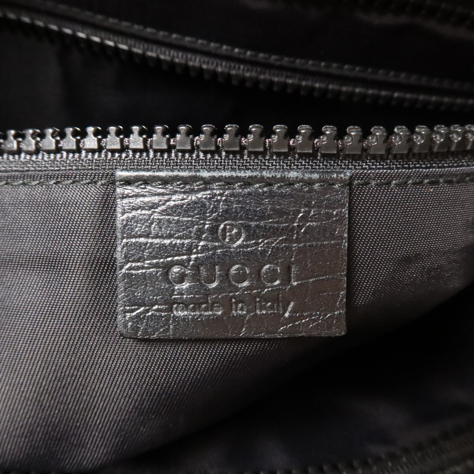GUCCI 塗層帆布Shoulder Bag肩背袋