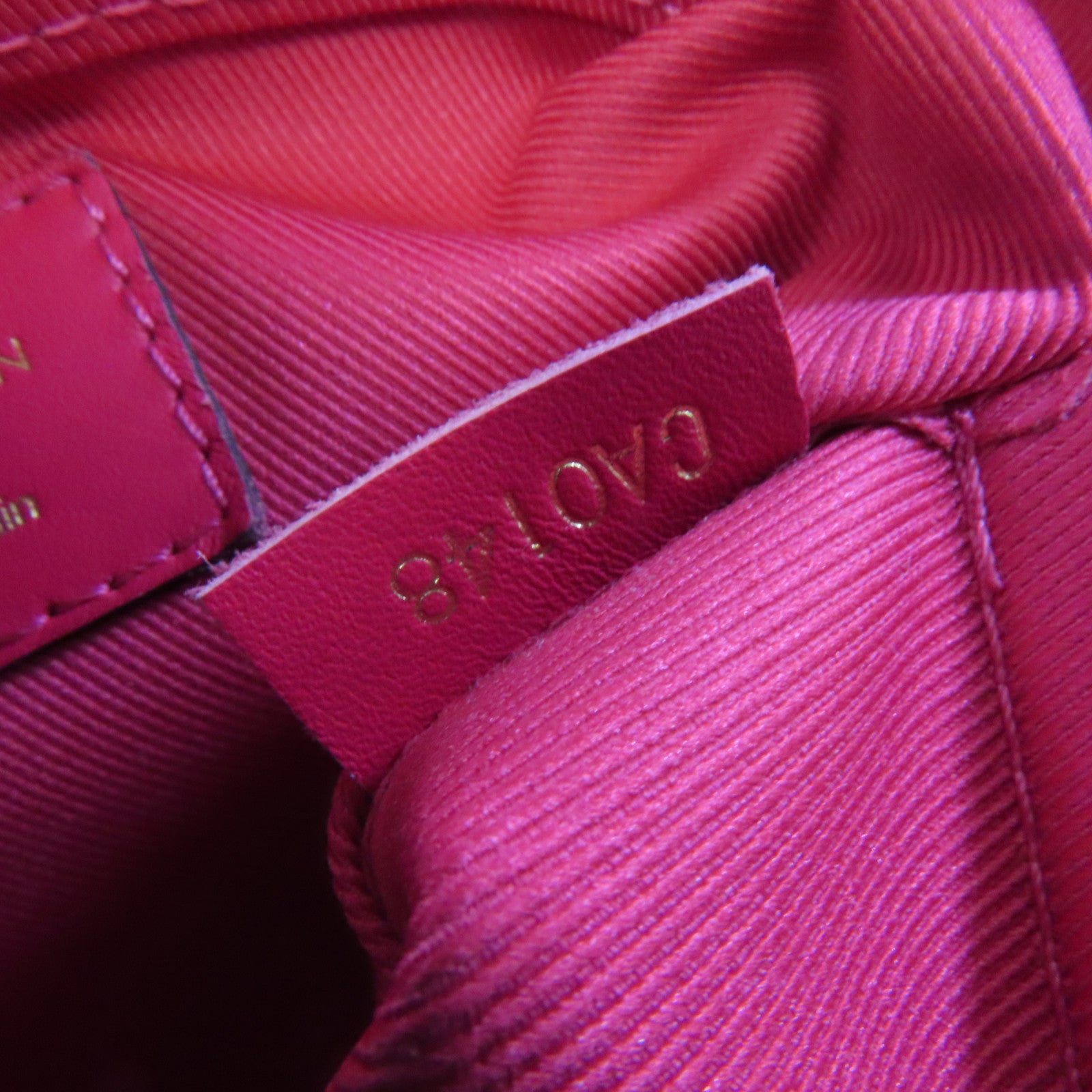 LOUIS VUITTON 【激減優惠】Monogram Saintonge Shoulder Bag金扣肩背袋啡色/酒紅色
