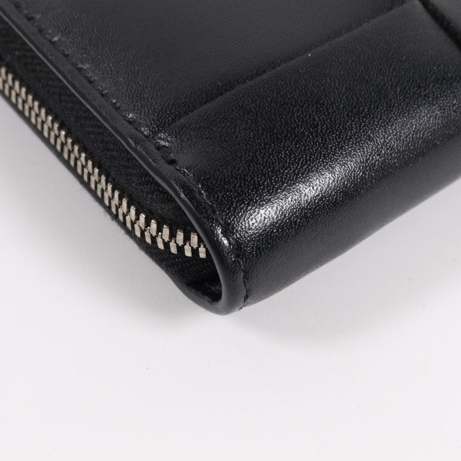 BOTTEGA VENETA 織紋皮革Cassette Zip Around Wallet長錢包