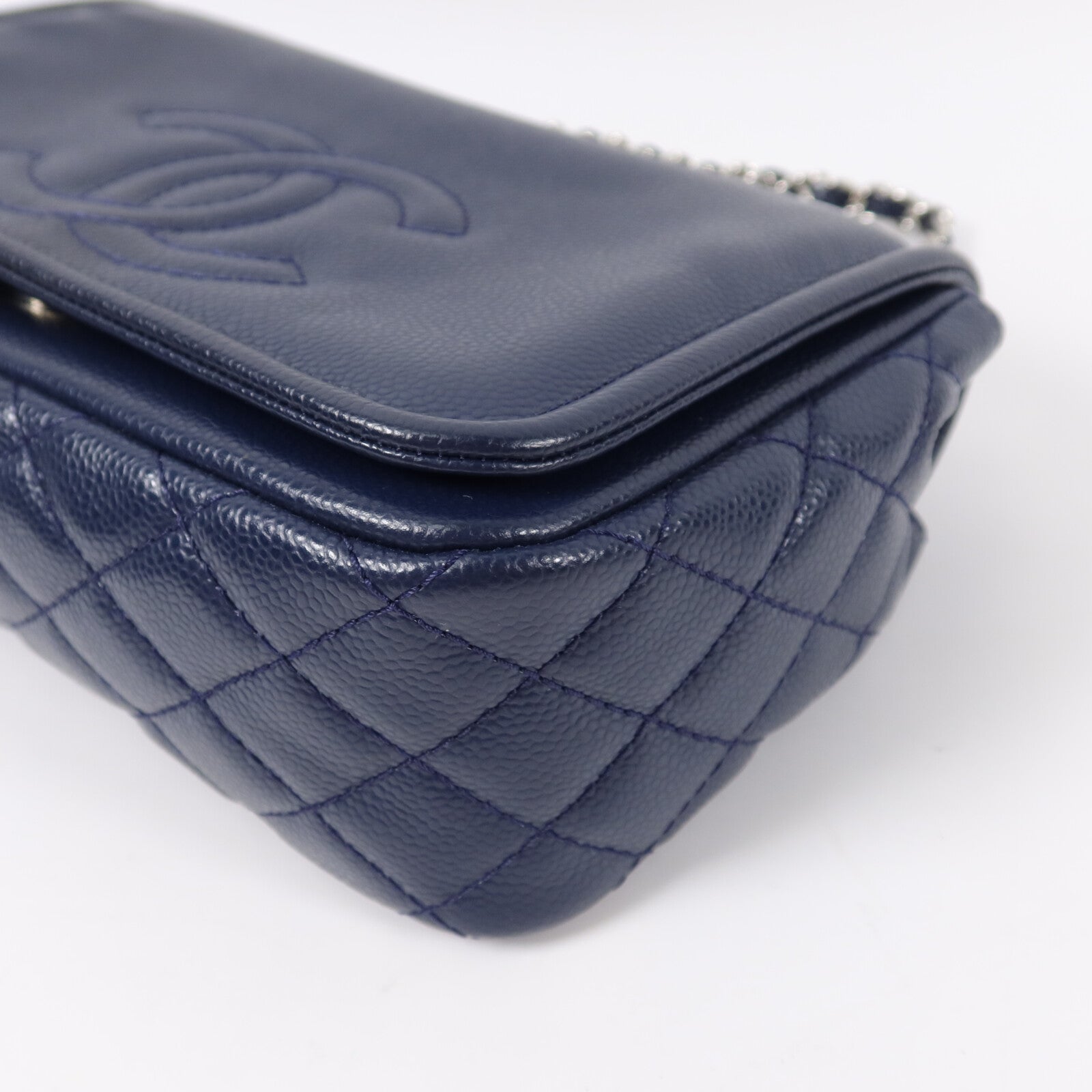 CHANEL 牛皮皮革Chain Shoulder Bag鏈帶肩背袋