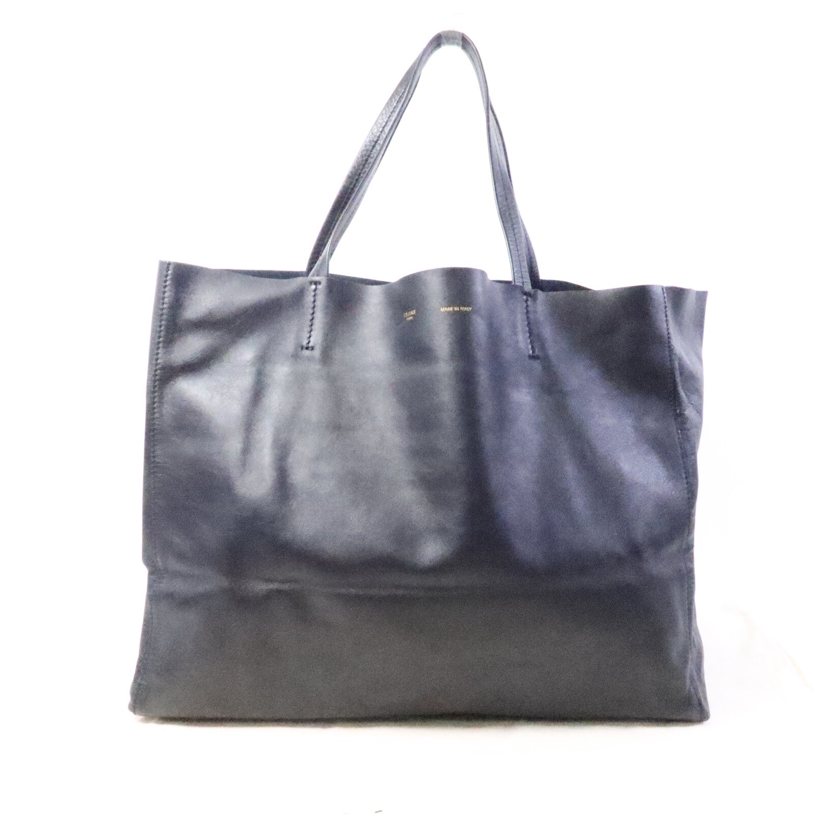 CELINE 牛皮皮革Horizontal Cabas Tote Bag手挽袋