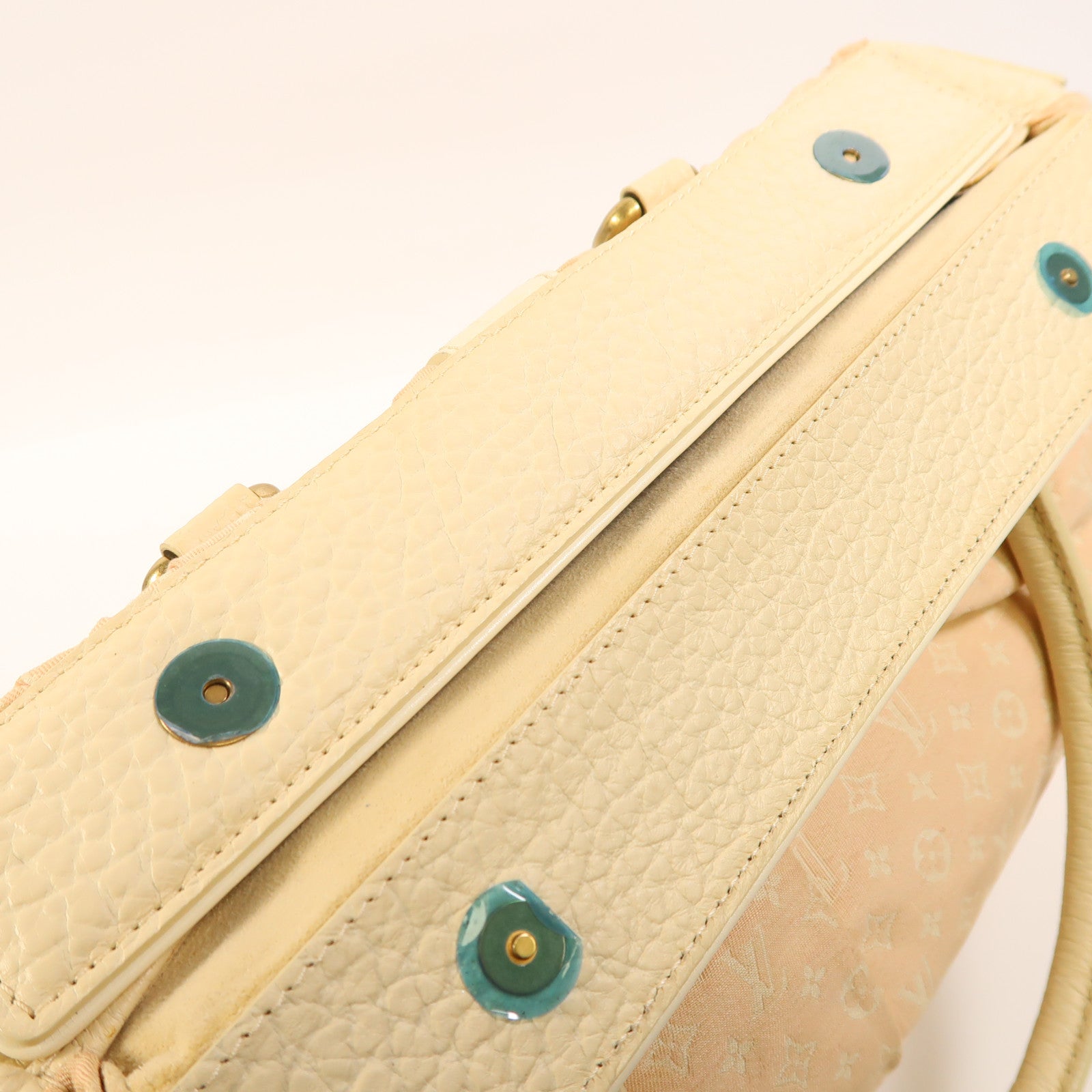 LOUIS VUITTON 【激減優惠】Monogram Mini Lin Trapeze GM金扣手挽袋