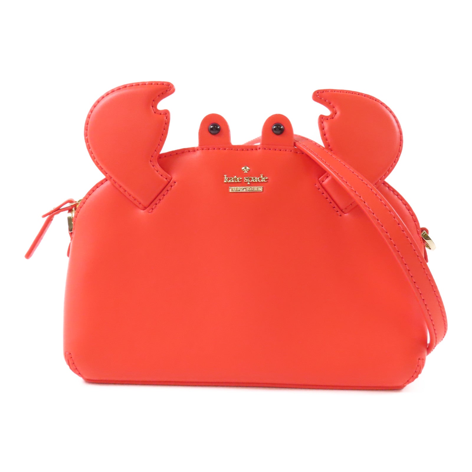 Kate Spade 牛皮皮革Shoulder Bag金扣肩背袋