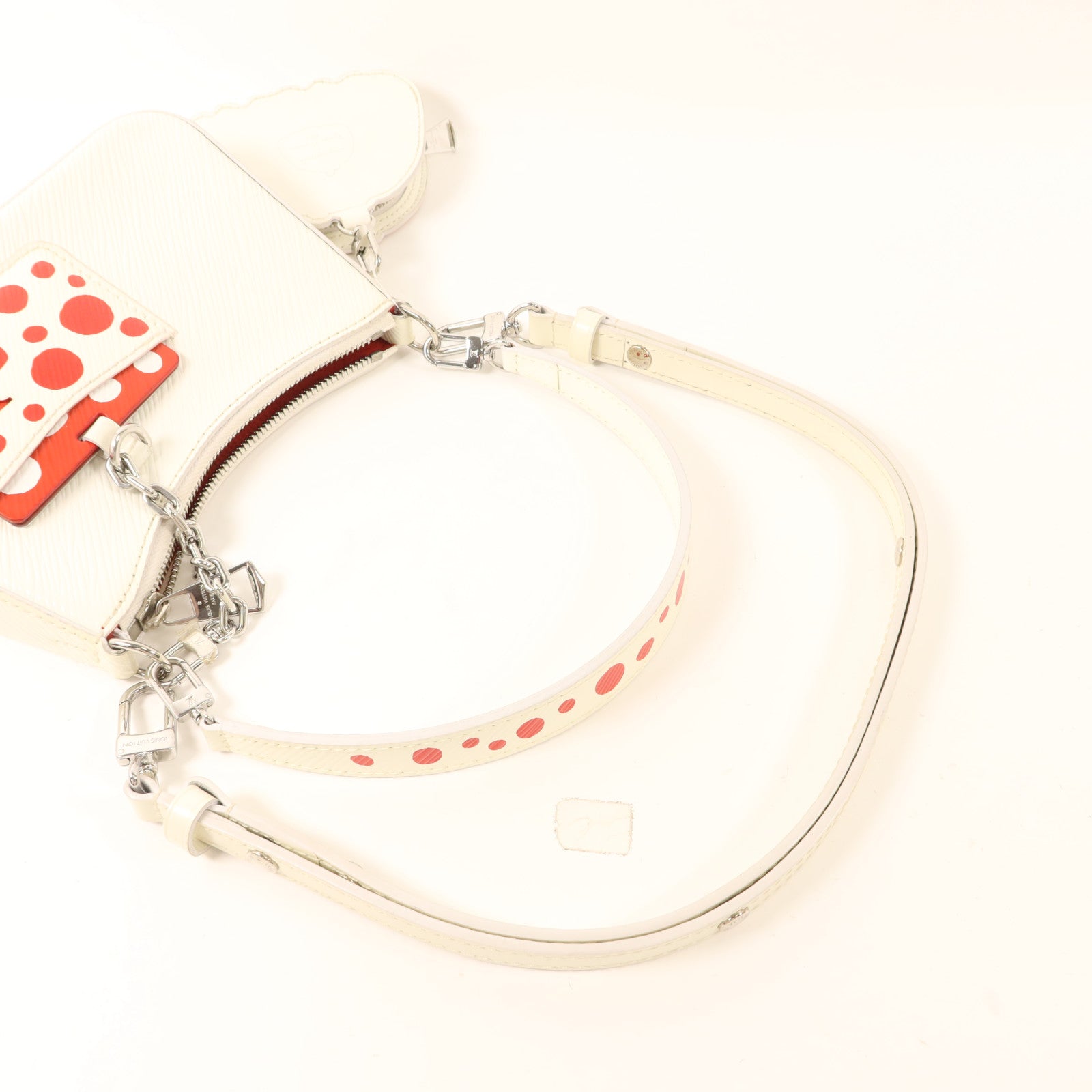 LOUIS VUITTON Epi LVxYK Marellini銀扣手挽肩背兩用袋
