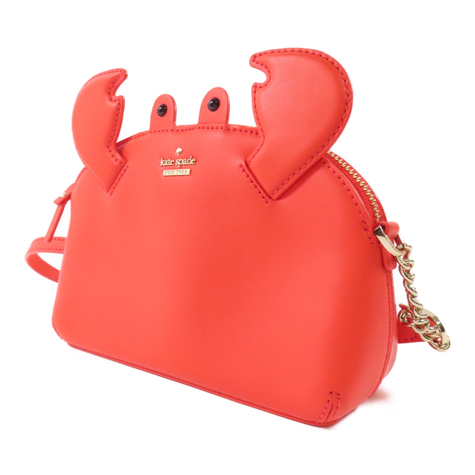 Kate Spade 牛皮皮革Shoulder Bag金扣肩背袋