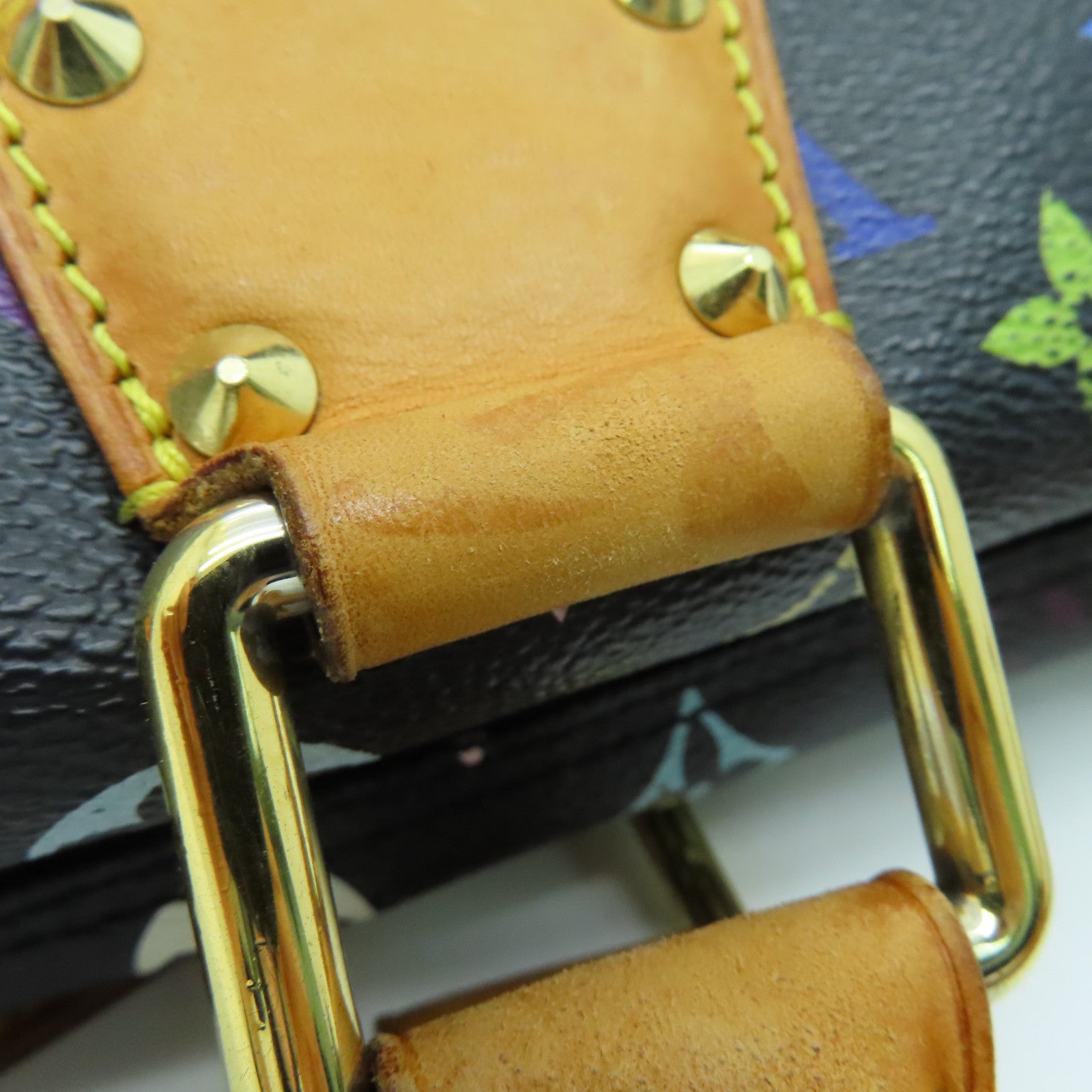 LOUIS VUITTON 【激減優惠】Monogram Multicolore Speedy 30金扣手挽袋黑色彩色