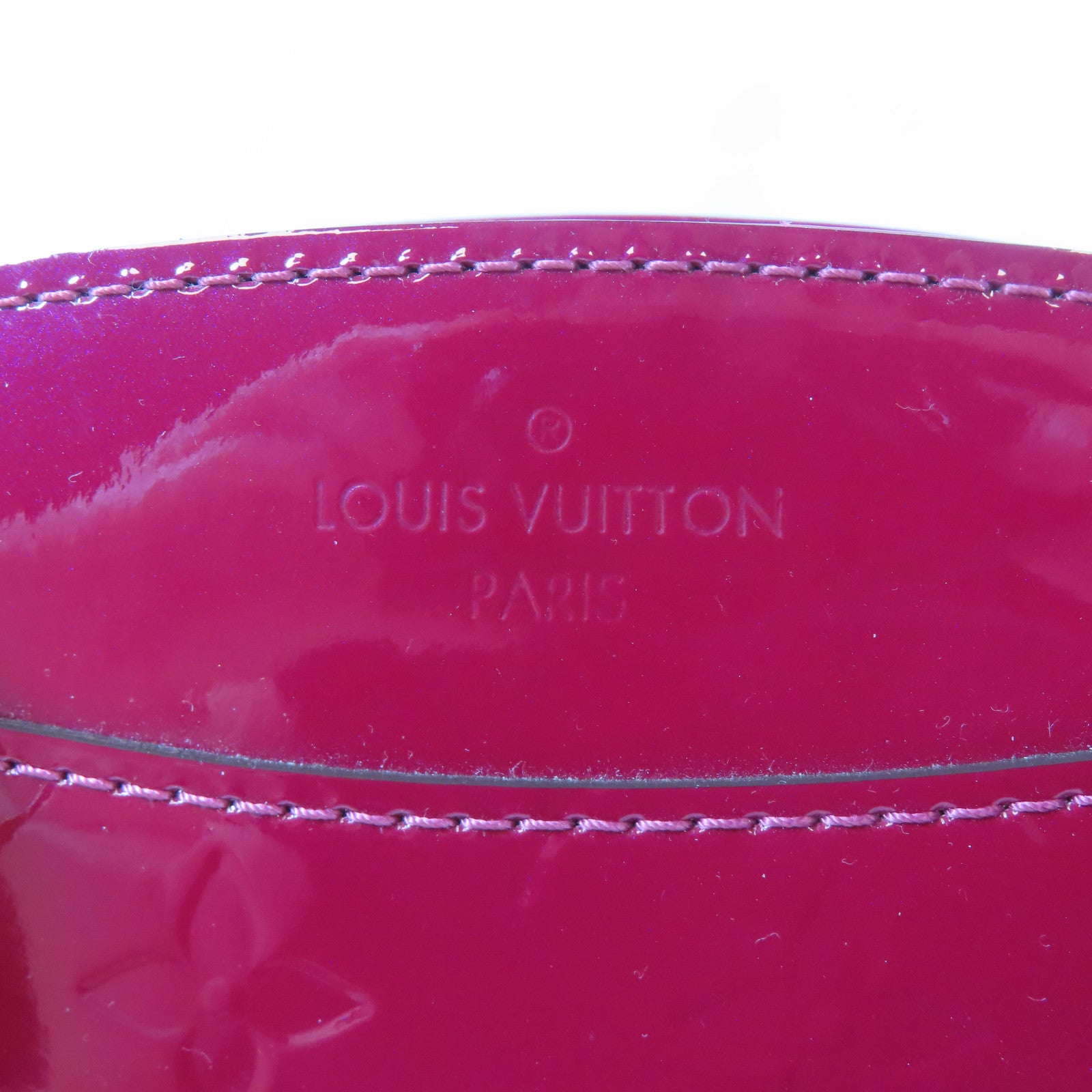LOUIS VUITTON 【激減優惠】Vernis Brera PM金扣手挽肩背兩用袋紅色