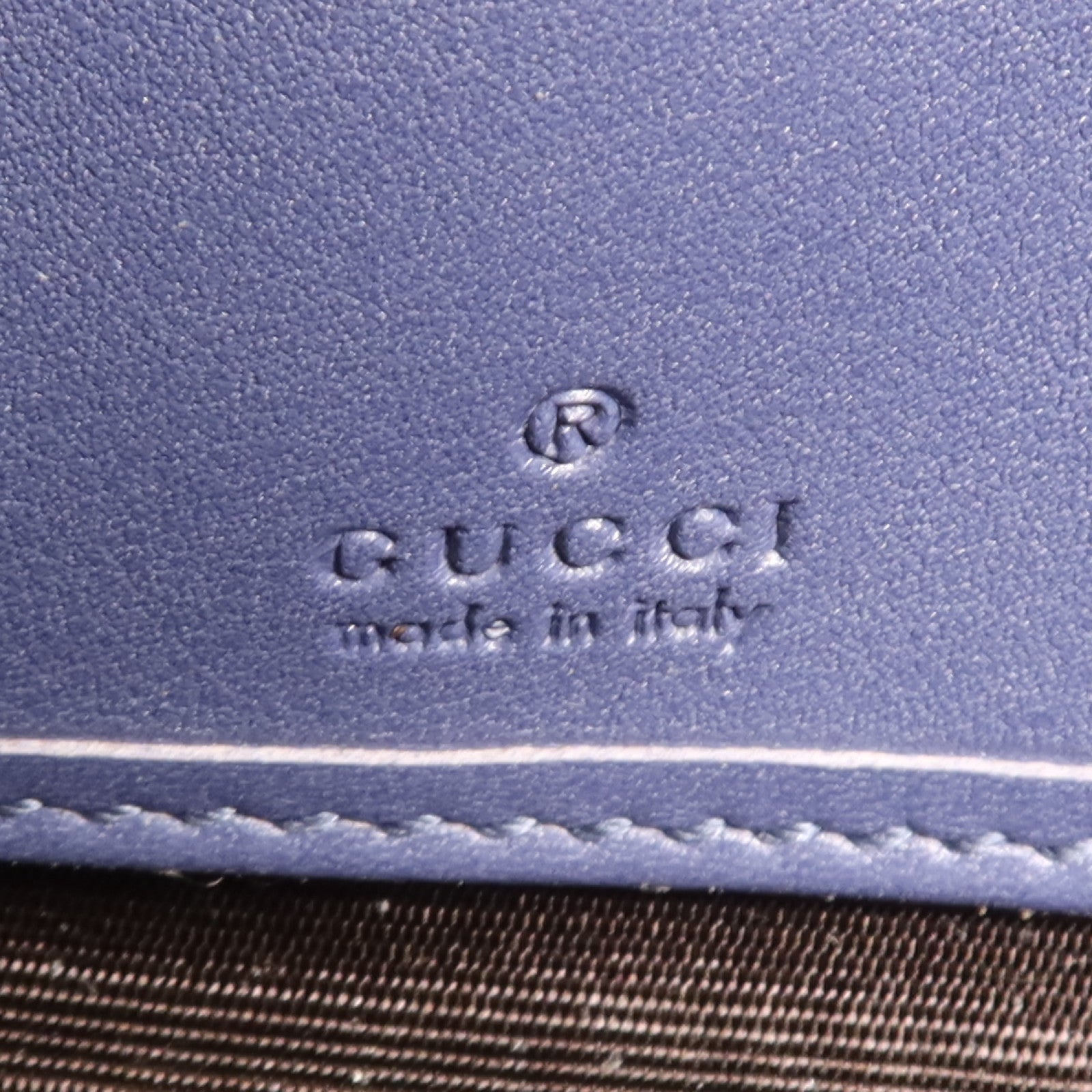 GUCCI 牛皮皮革Long Wallet金扣長錢包