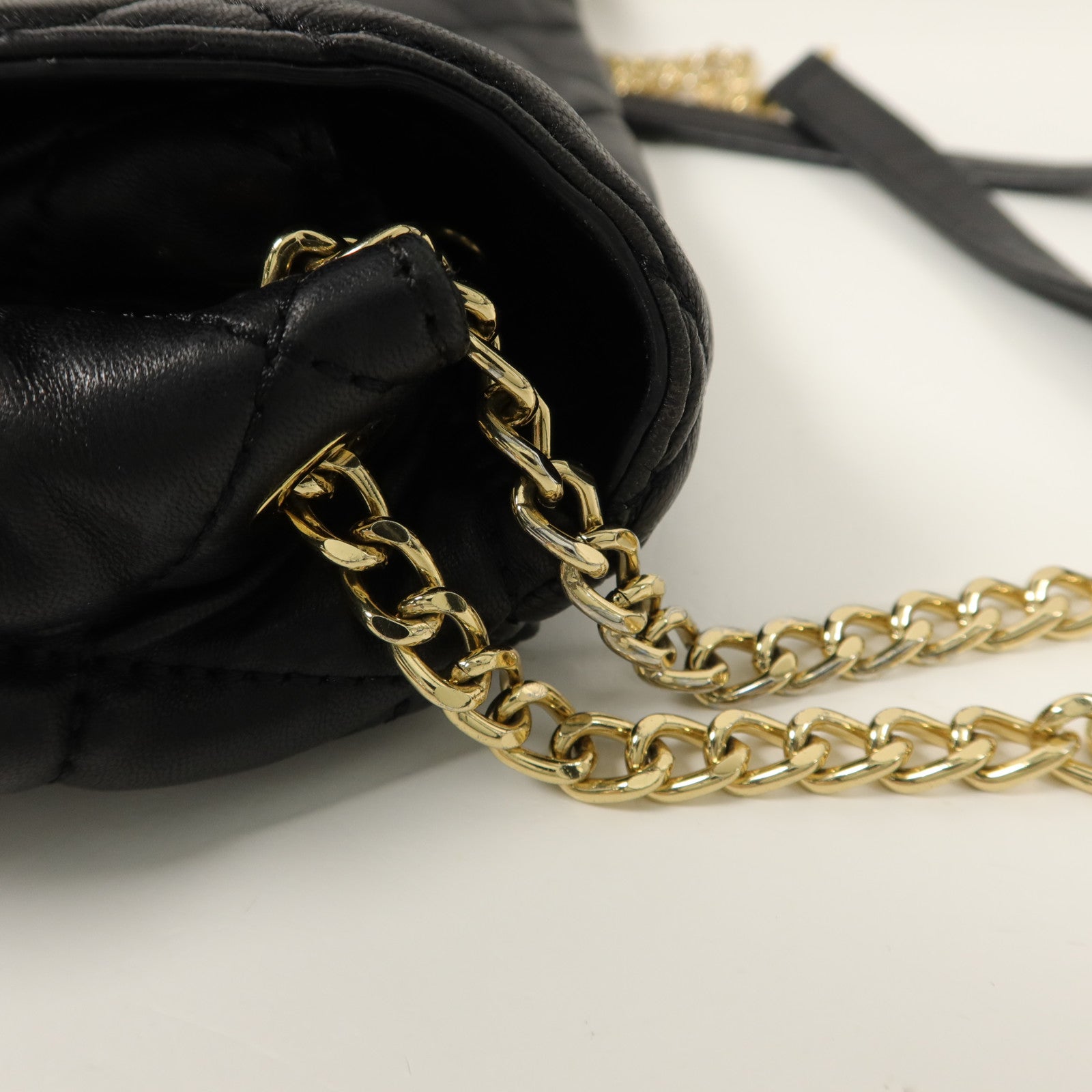 Michael Kors 牛皮皮革Chain Shoulder鏈帶肩背袋