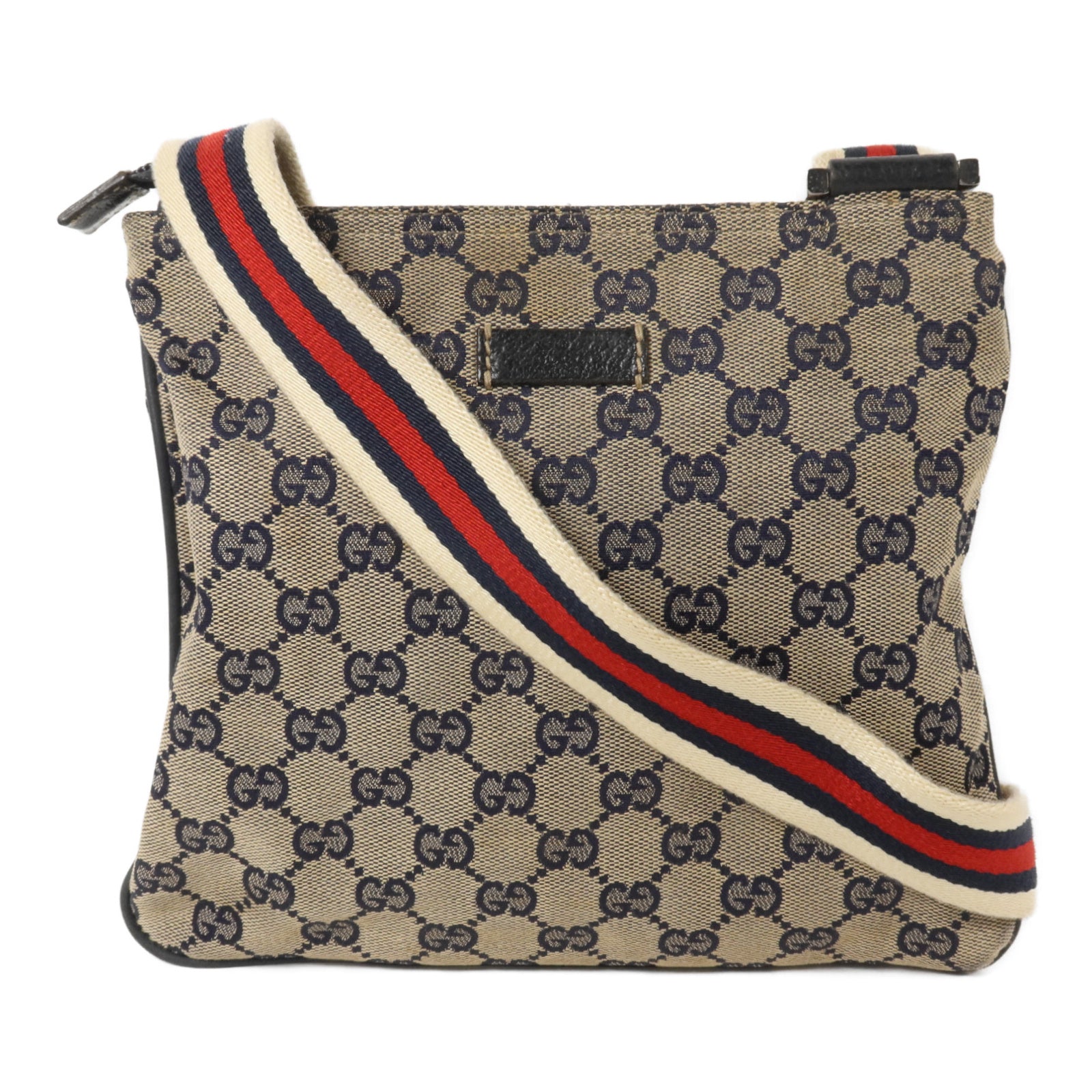 GUCCI 帆布Sherry Line Small肩背袋