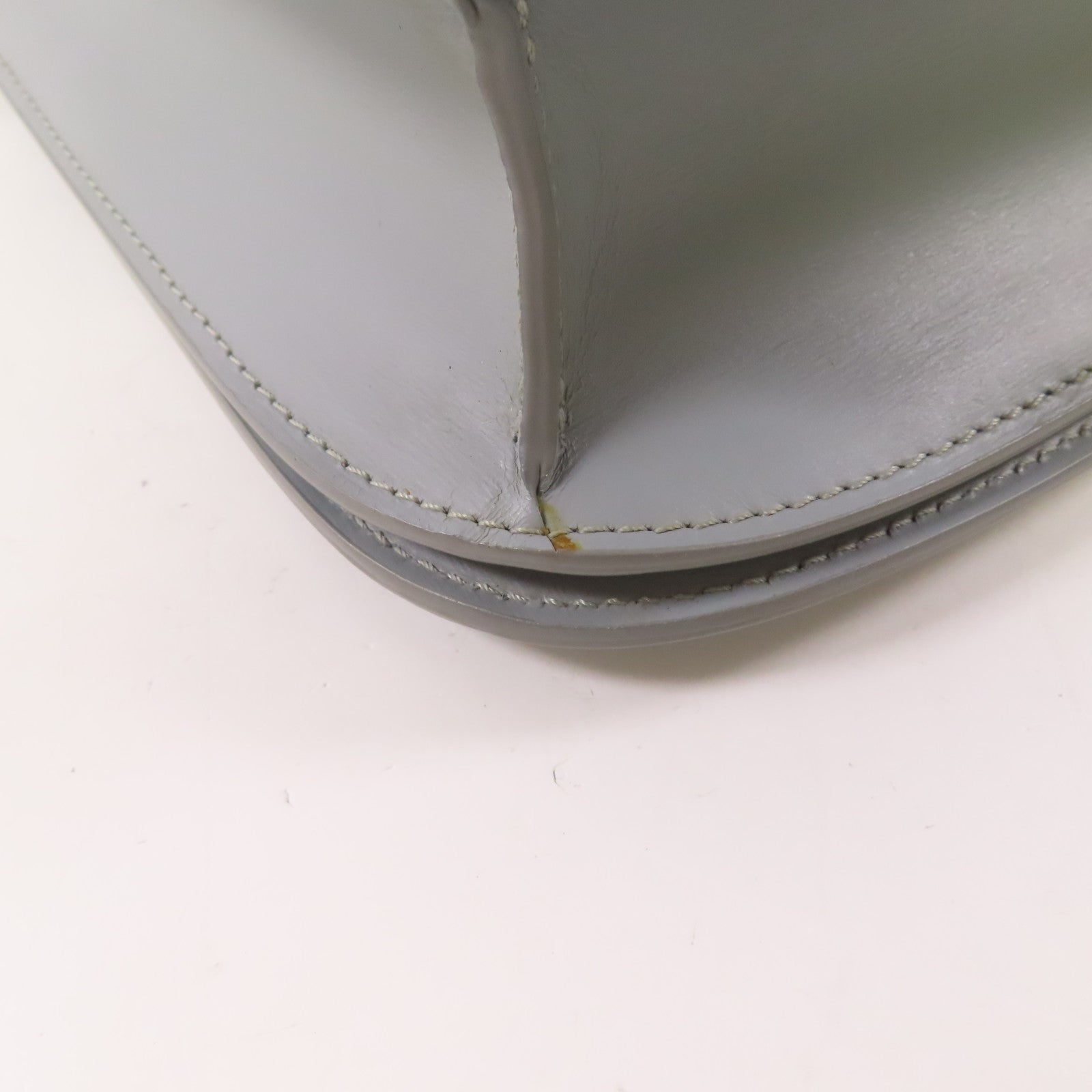CELINE 【激減優惠】牛皮皮革Classic Box銀扣肩背袋