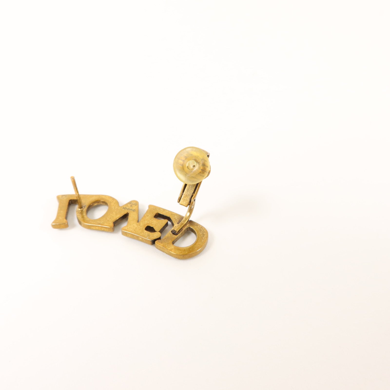 GUCCI 金屬Loved Pierced Ear Cuff耳環